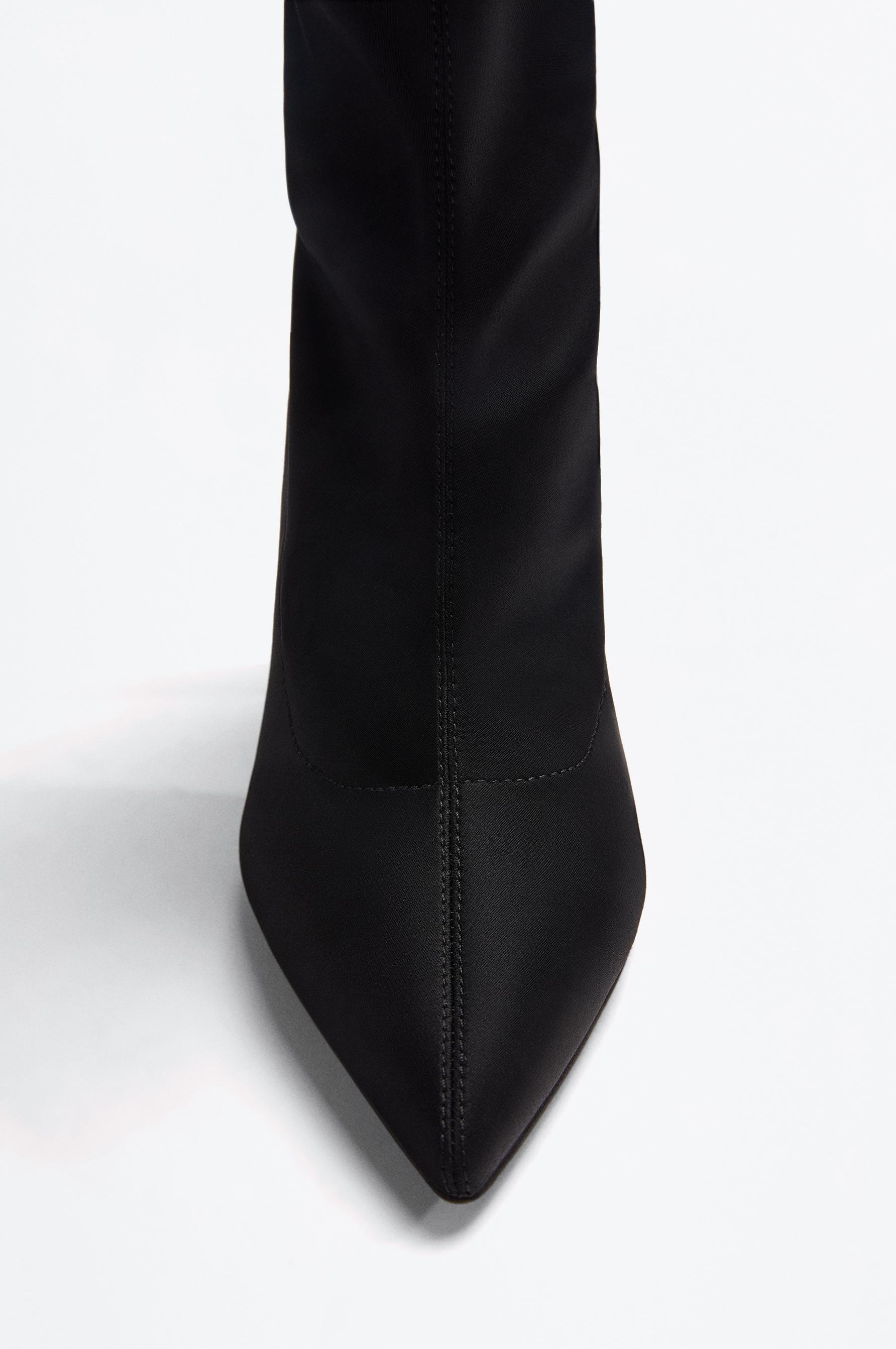 Stiletto heel ankle boot — BLACK