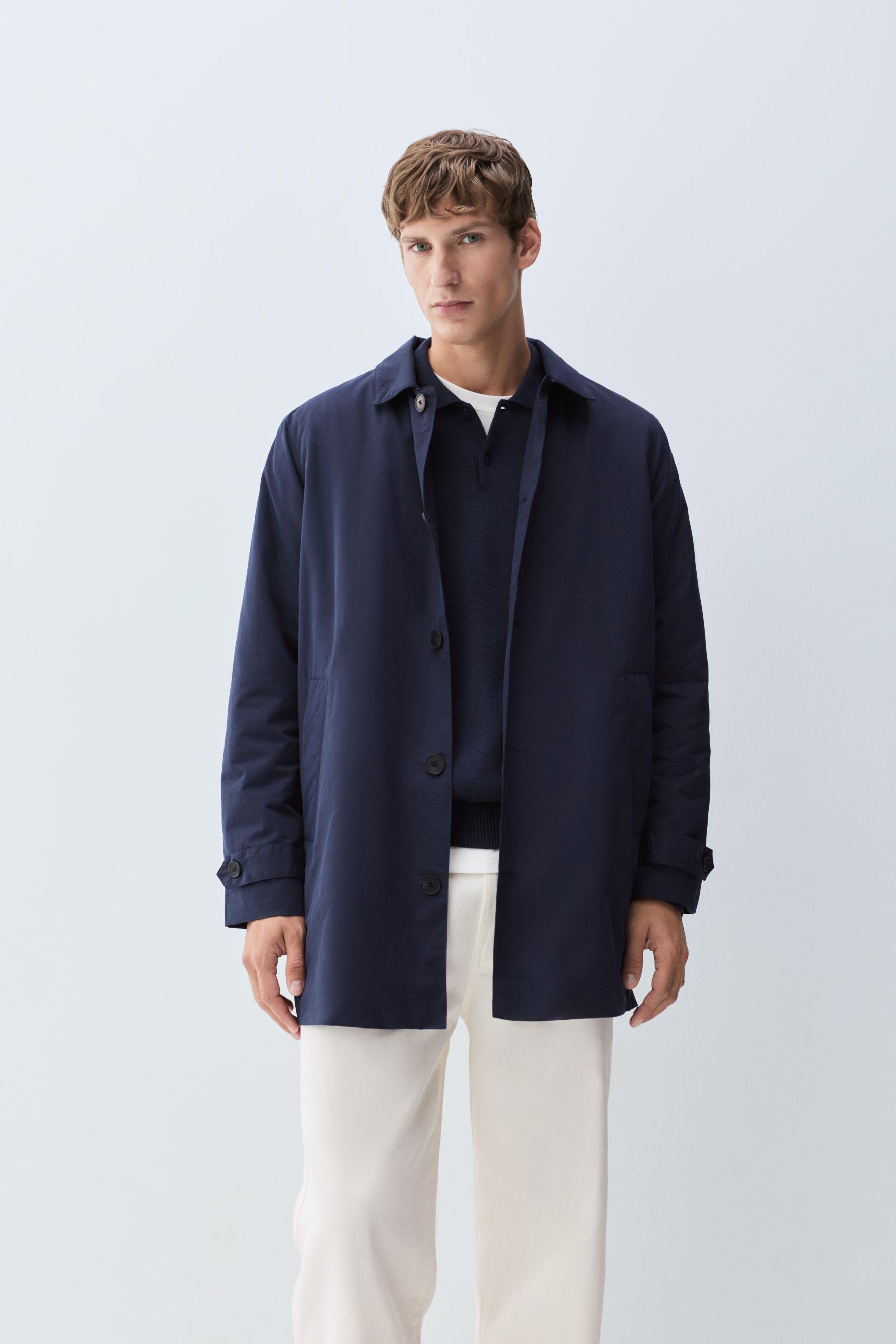 Trench acolchado