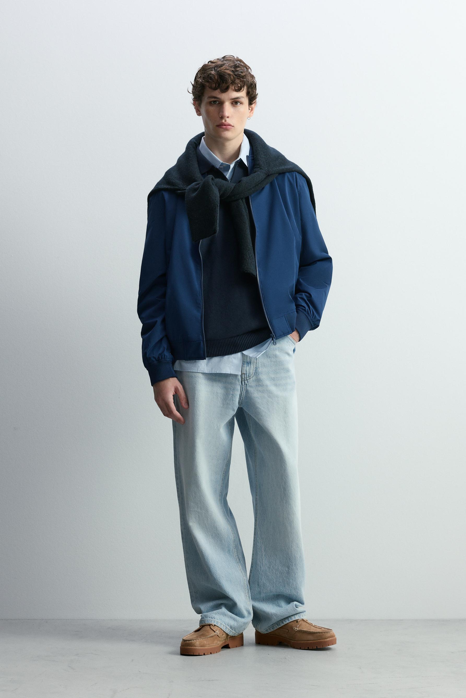 Bomber jacket — DARK NAVY