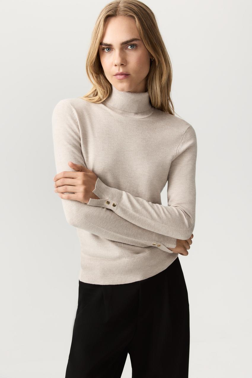 Roll neck sweater Basic Sweater Sweaters Cardigans