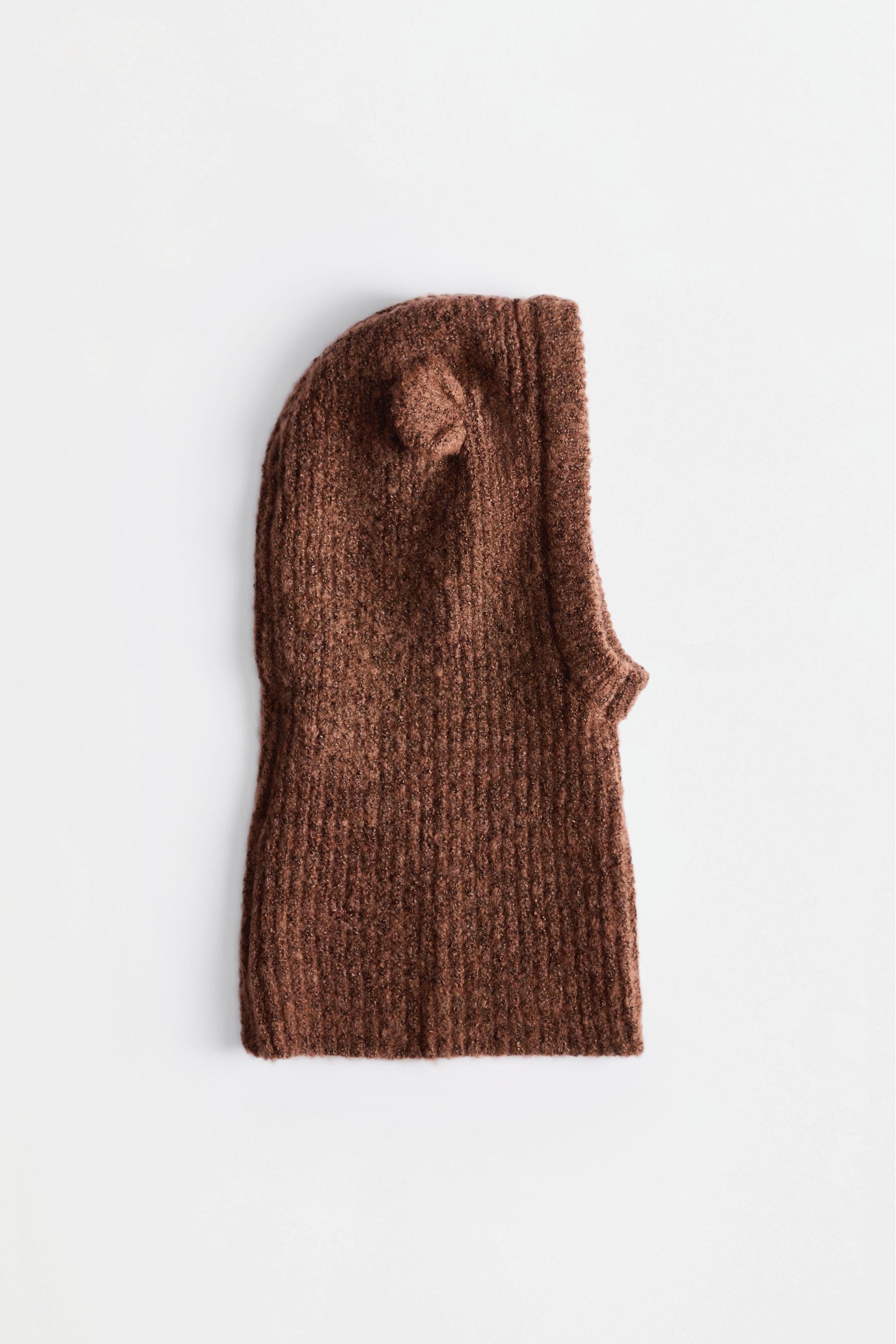 Bear balaclava — BROWN
