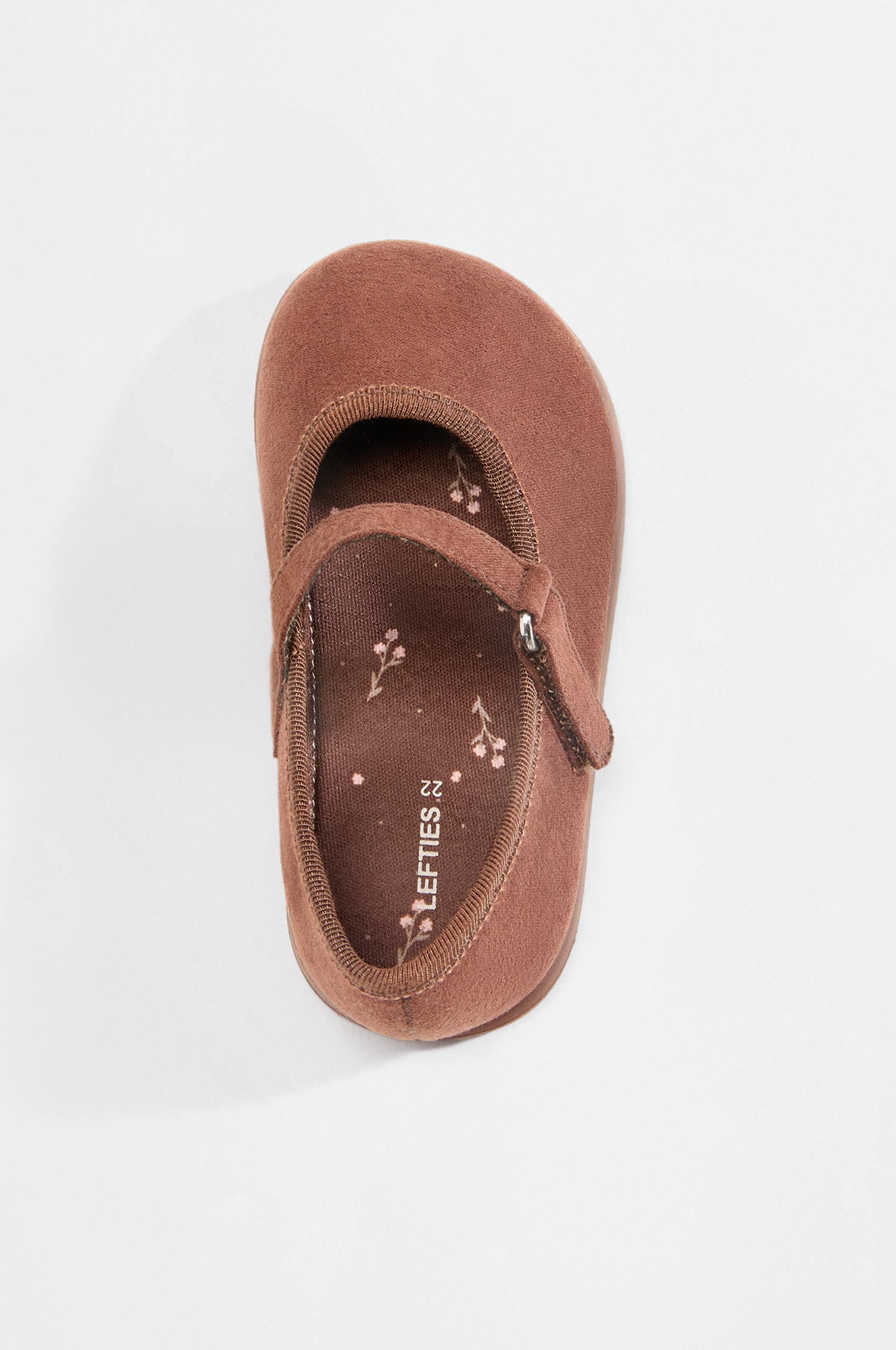 Barefoot Mary Janes — BROWN