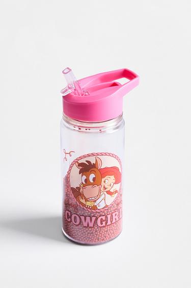 Toy Story ©Disney Cowgirl bottle with beads, 250 ml — PINK MARL 1