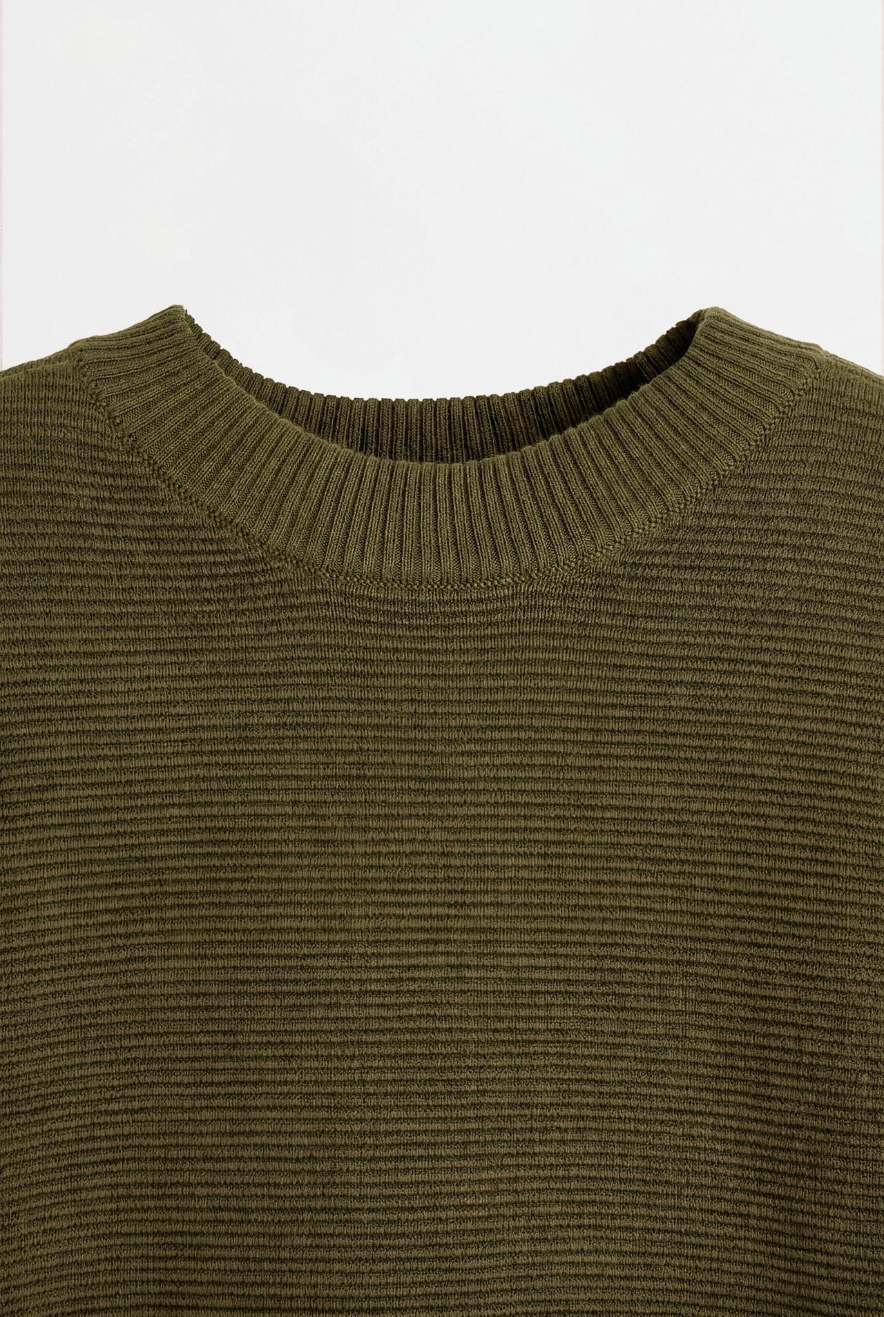 Ottoman sweater — DARK KHAKI