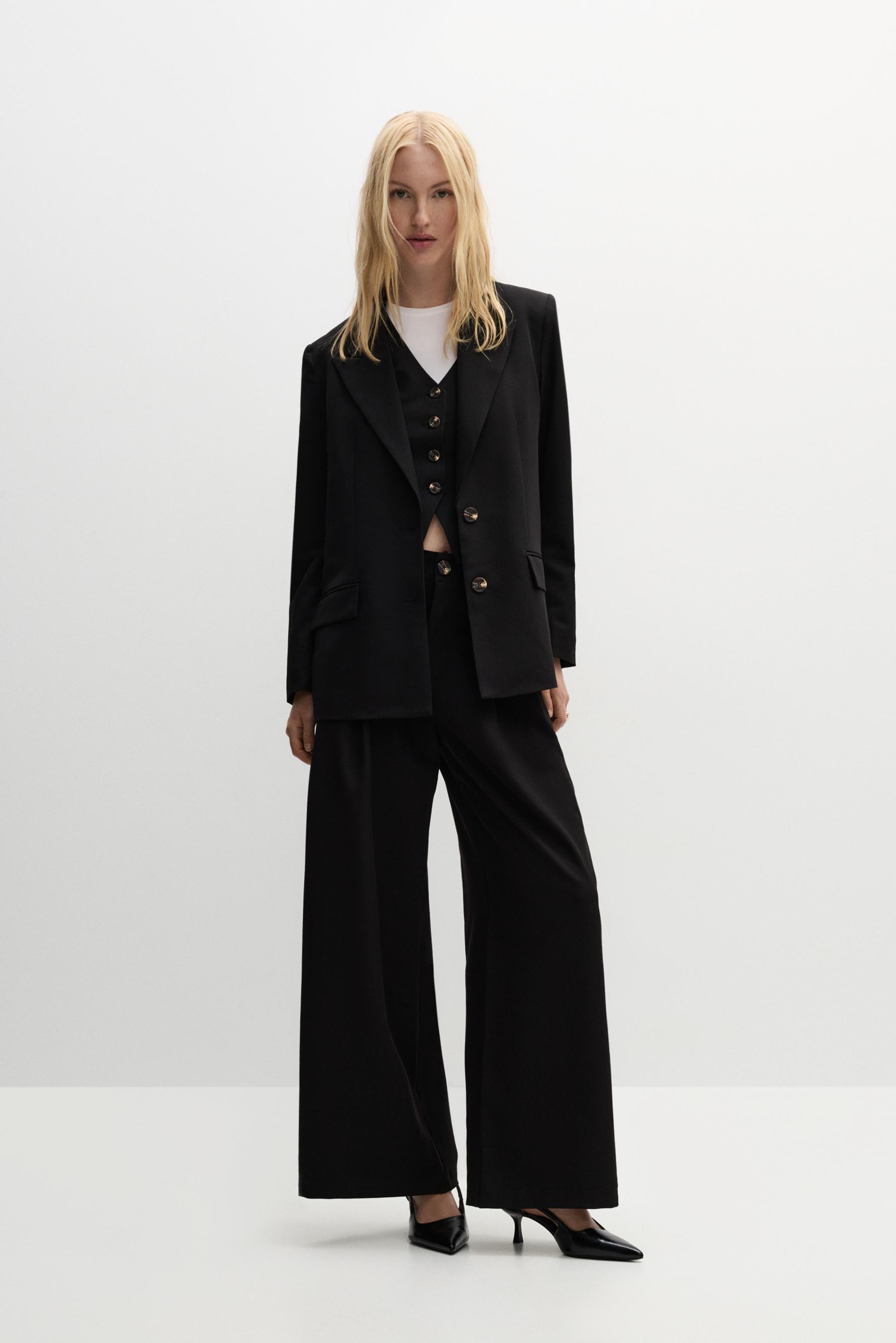 Pantalón pliegues vestir