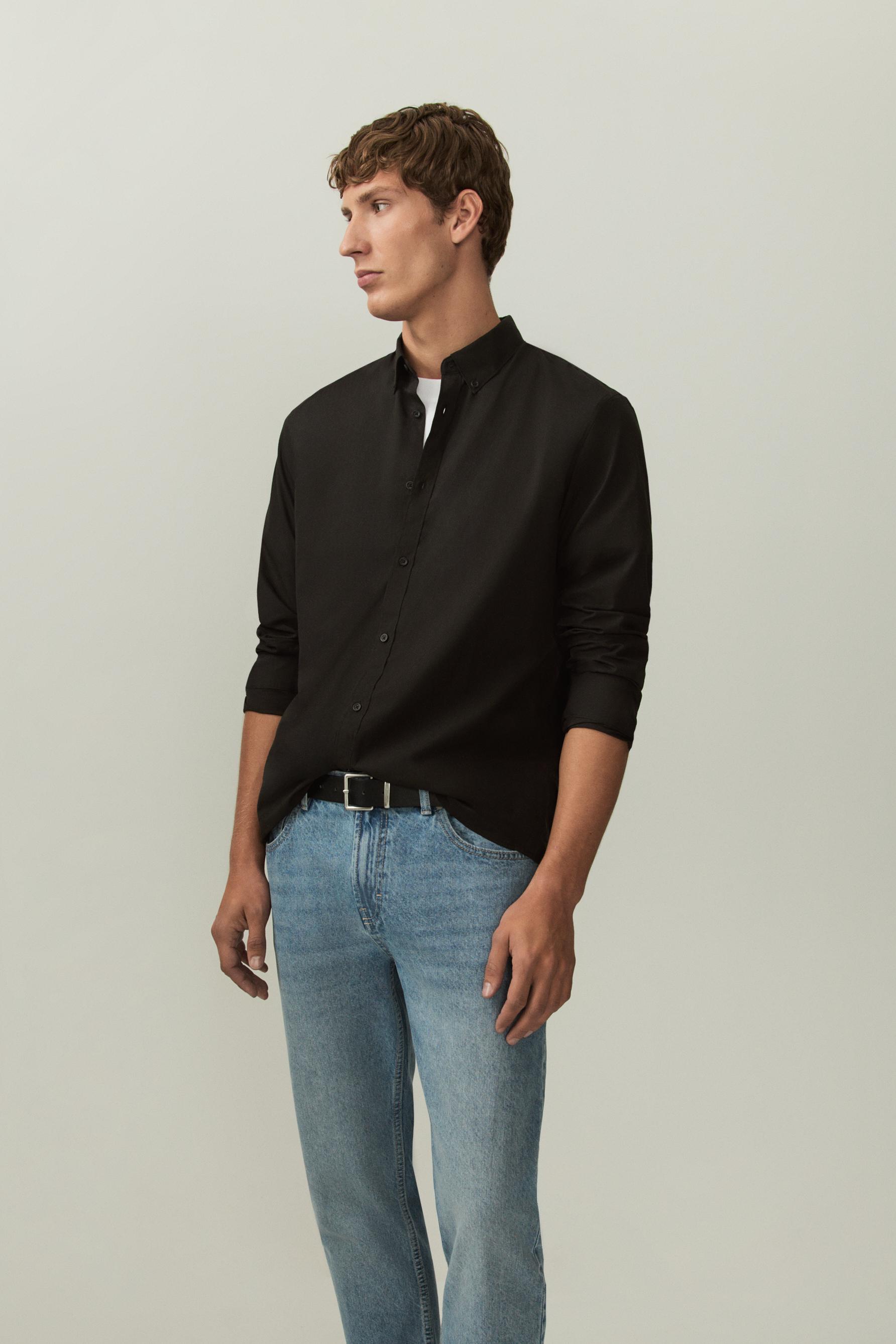 Basic shirt — BLACK