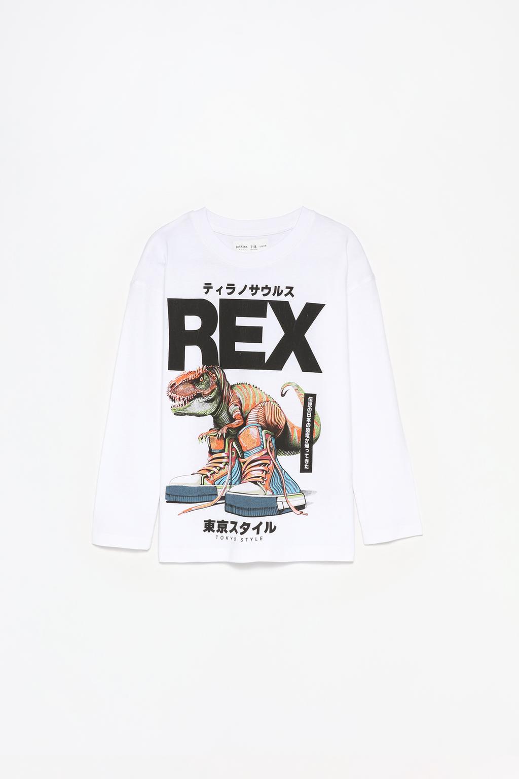 Anime print T-shirt