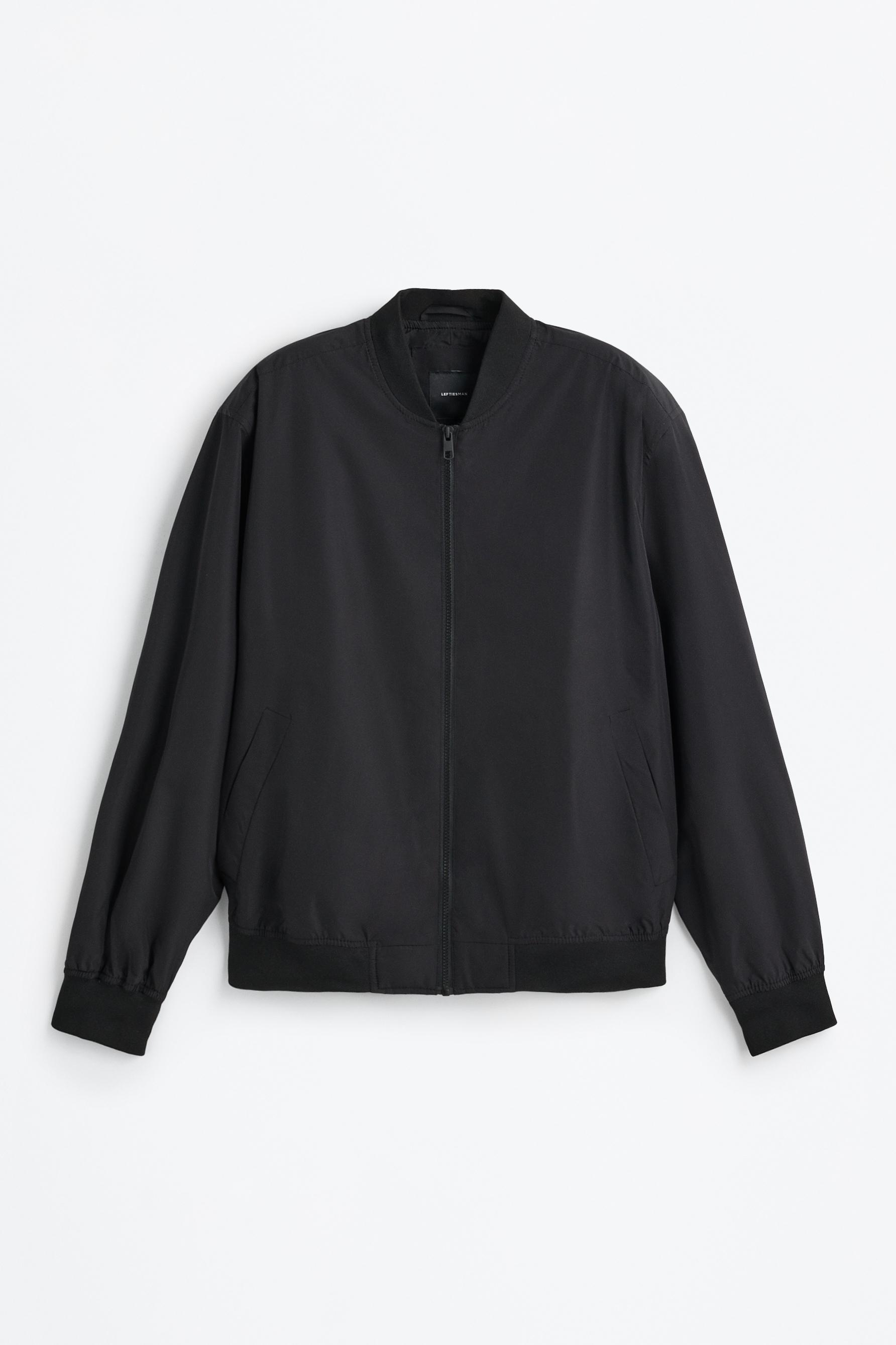 Bomber jacket — BLACK