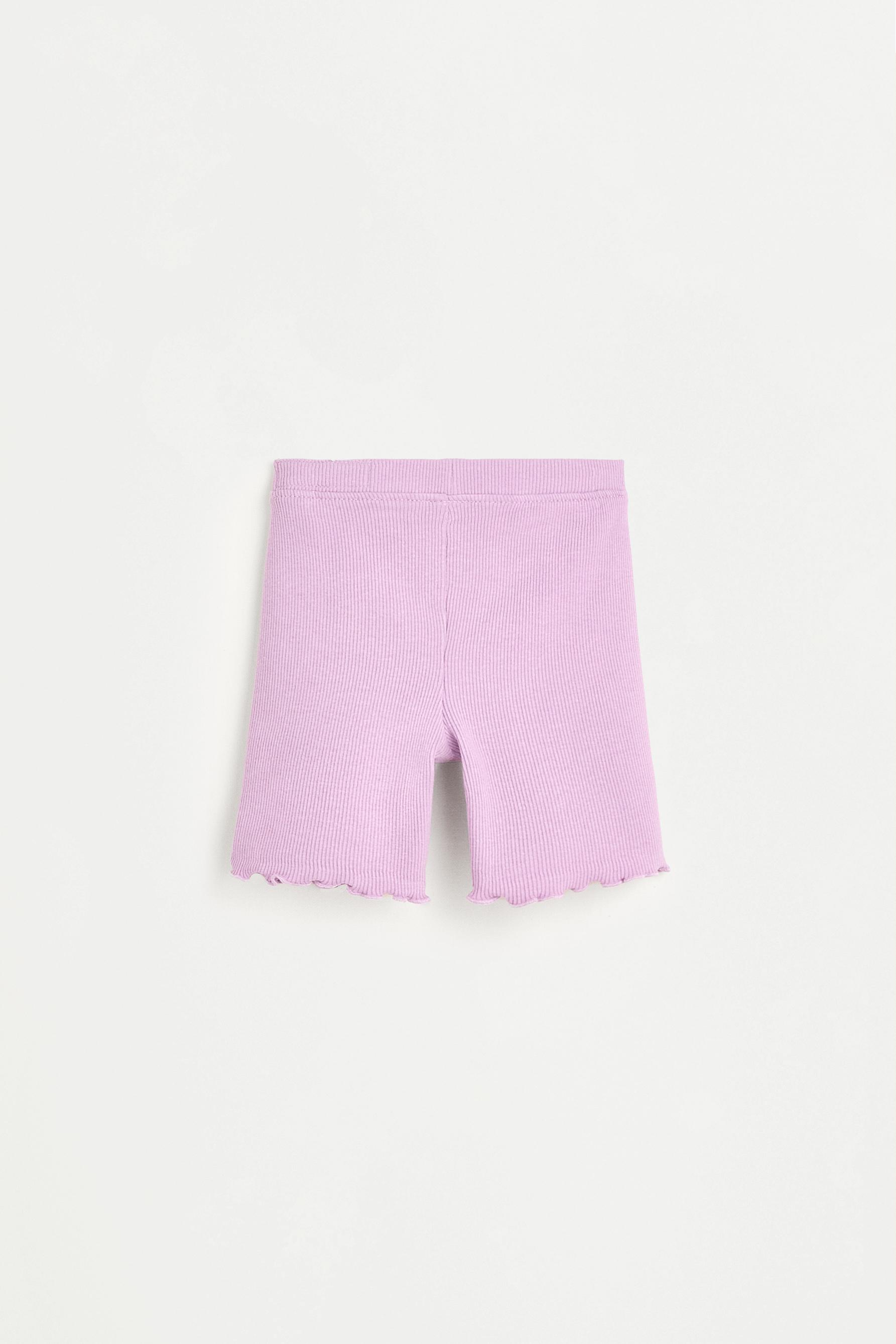 Printed T-shirt and cycling leggings set — PALE MAUVE