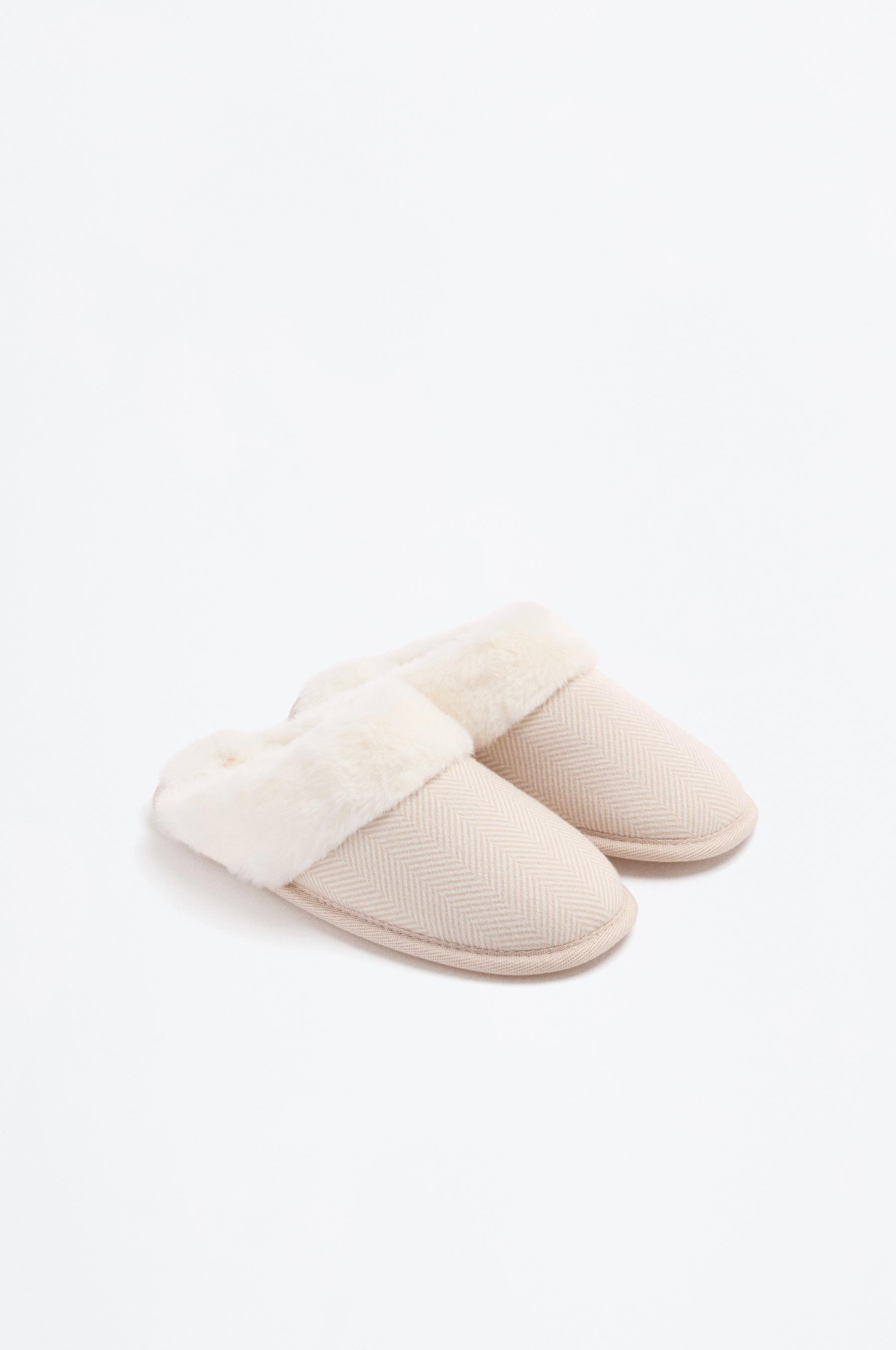 Lefties Lefties Ekru Ev terliği Lefties'te! Ekru - 3. görsel