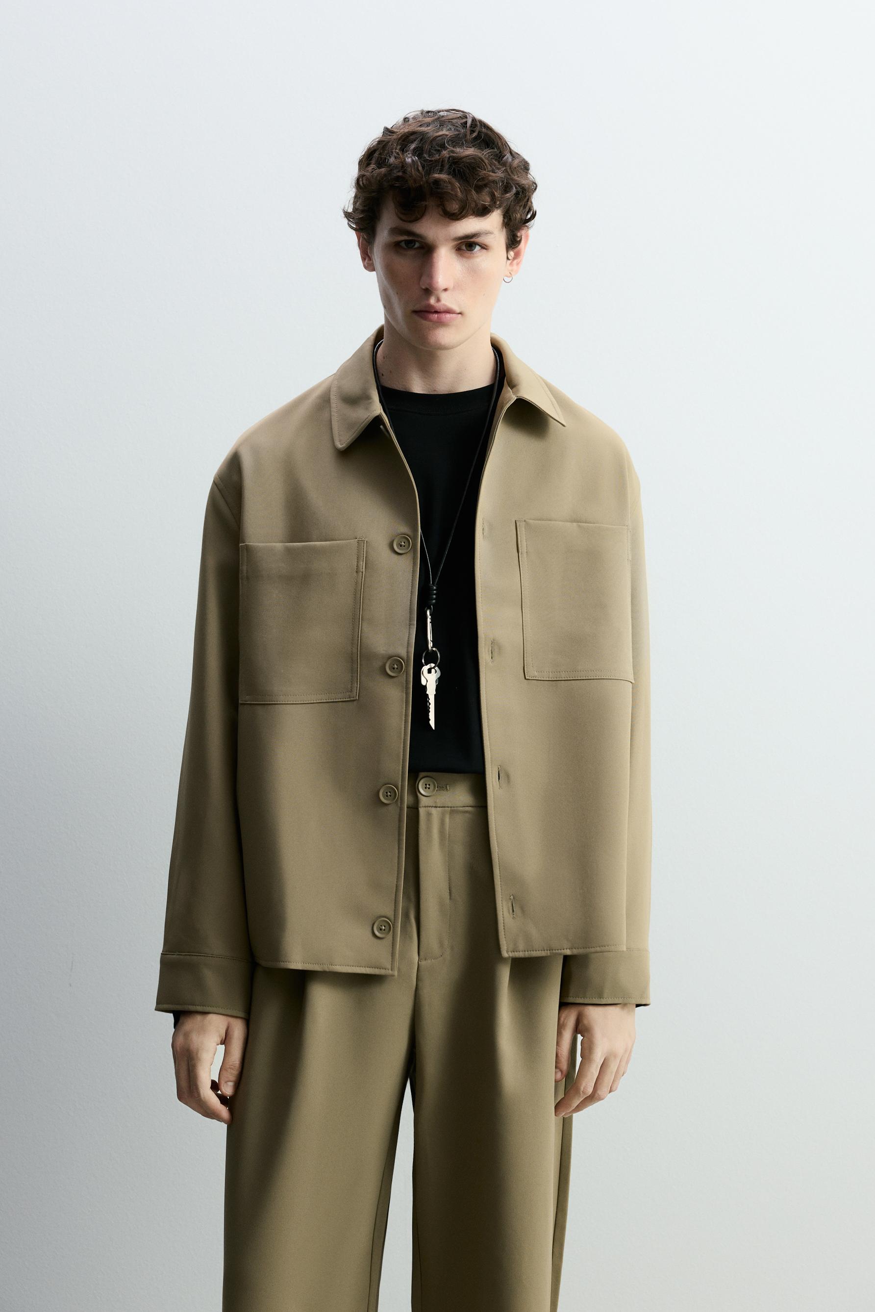 Sobrecamisa vestir boxy