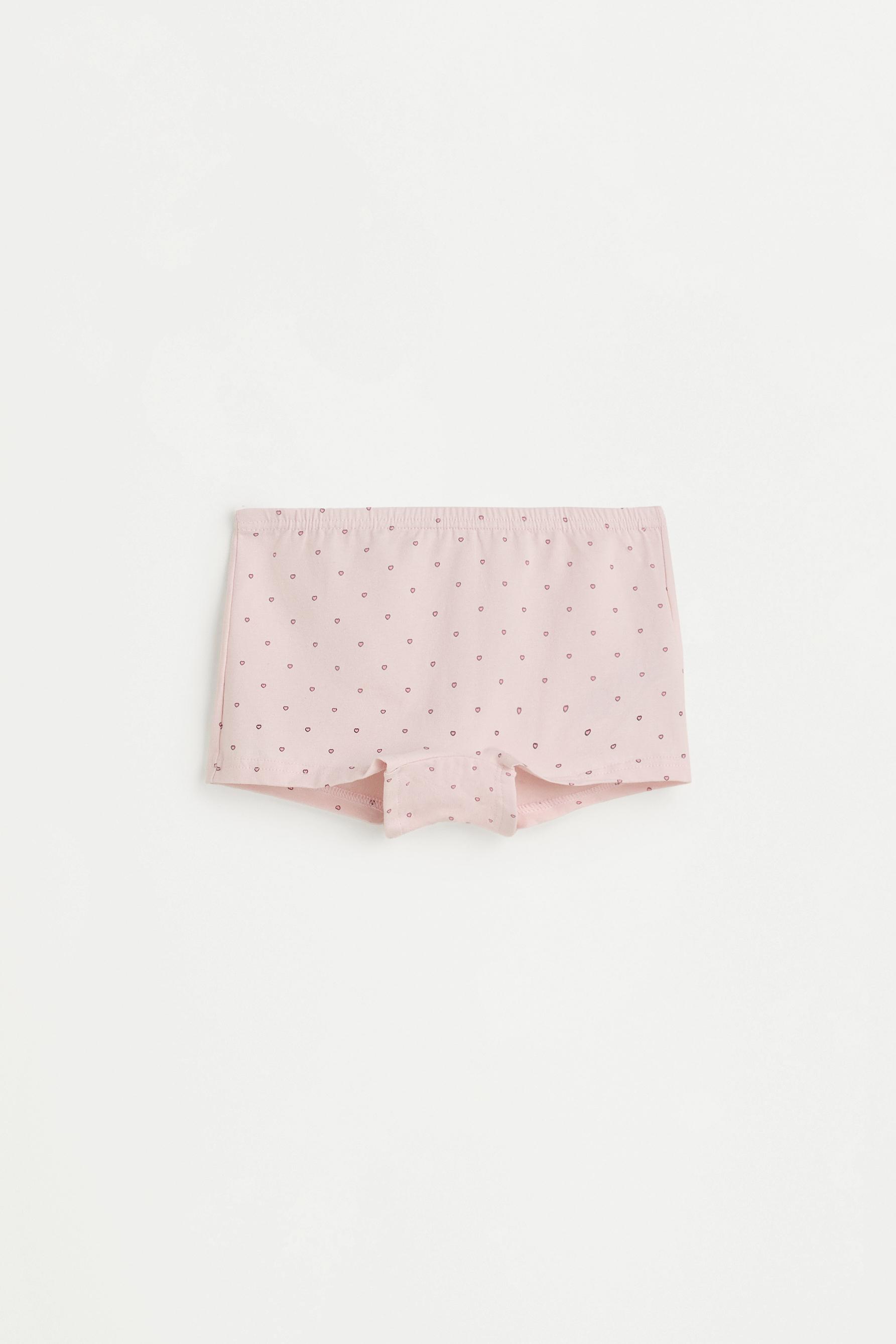 Butterfly Print Boxer Briefs (5-Pack) — WHITE/SKY BLUE