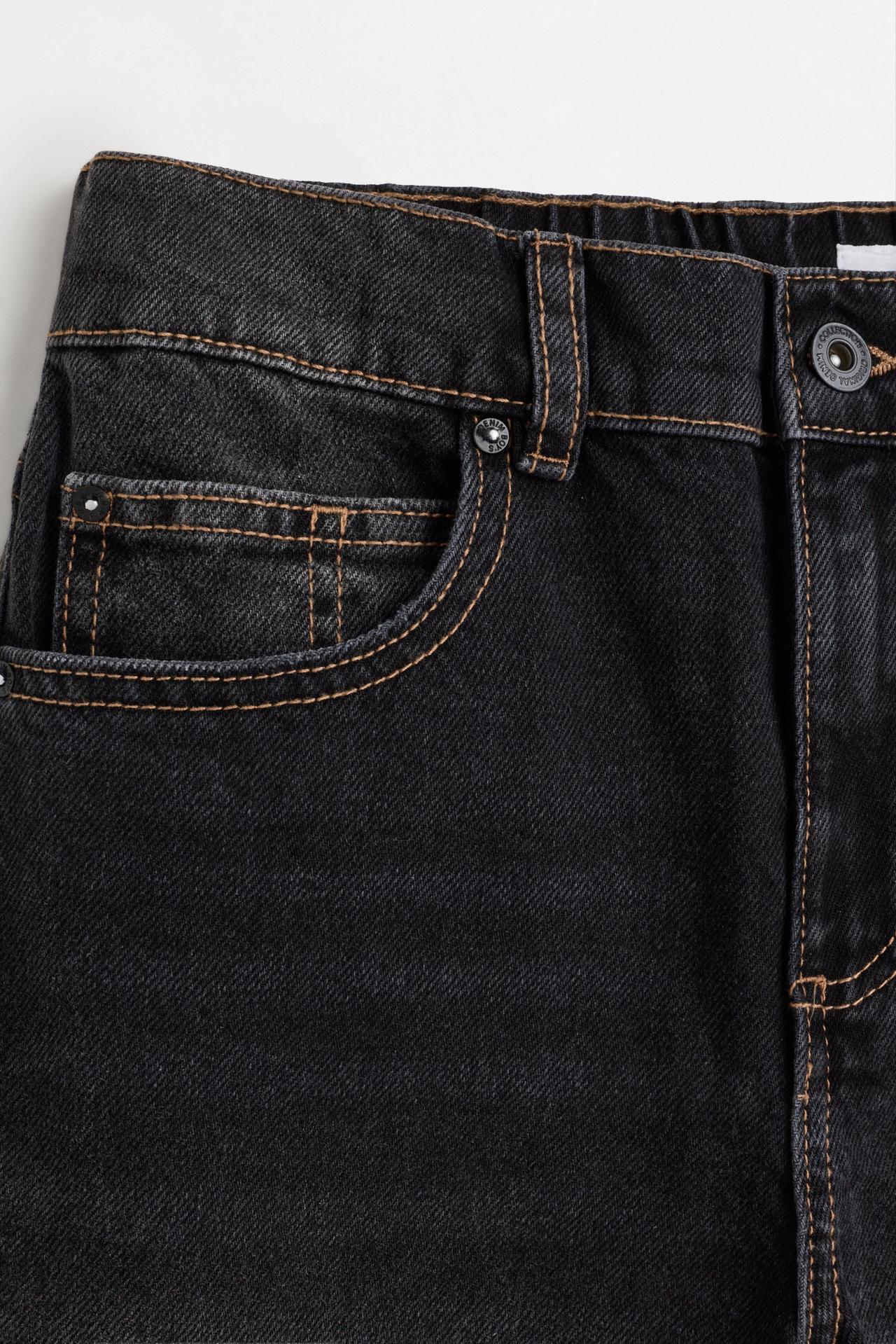 Balloon jeans — BLACK