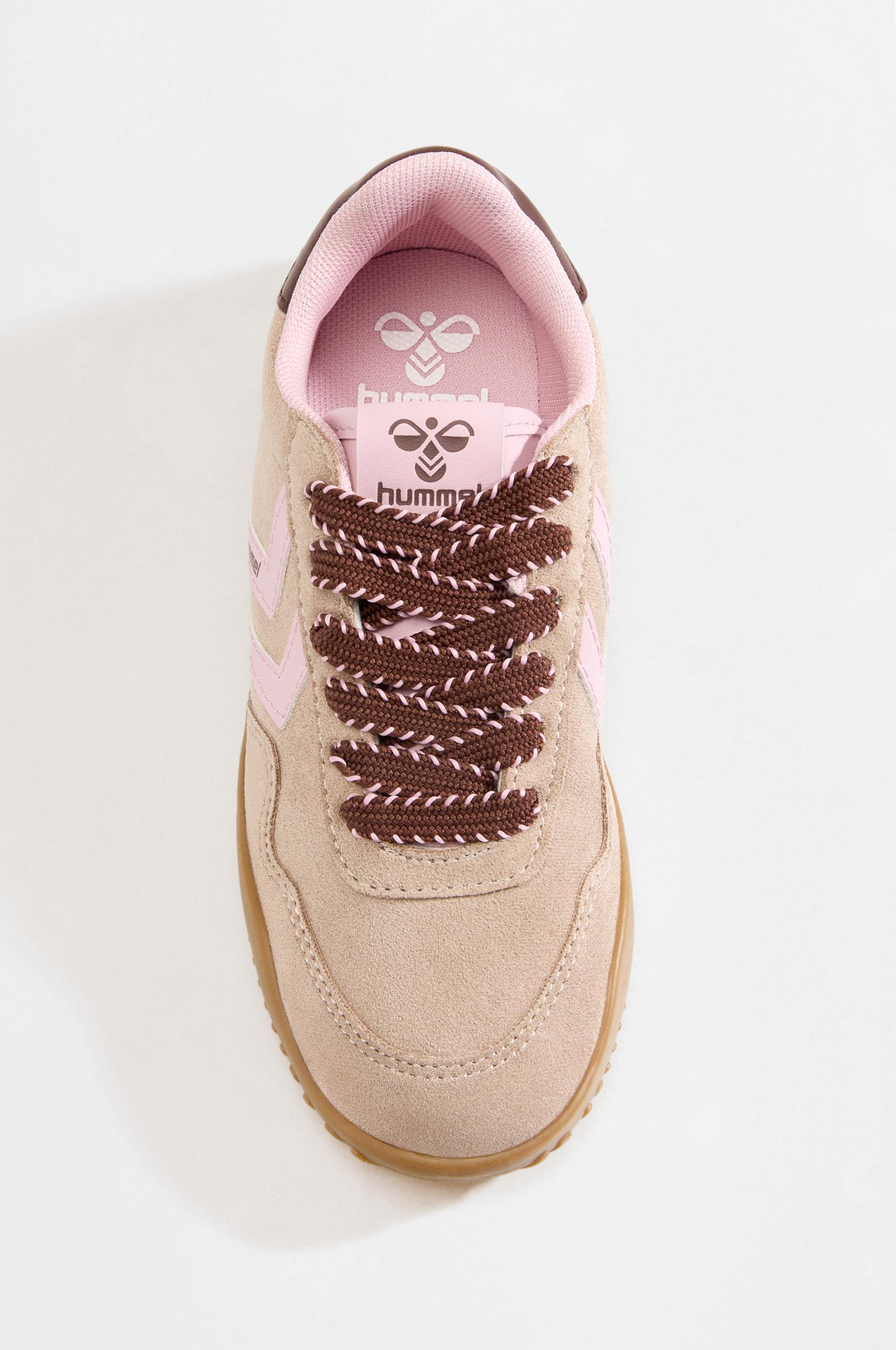Hummel athletic sneakers — BEIGE
