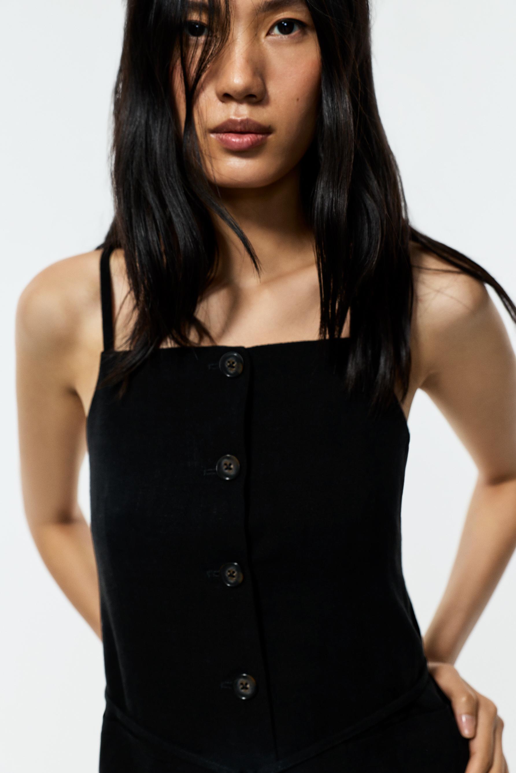 Rustic top — BLACK
