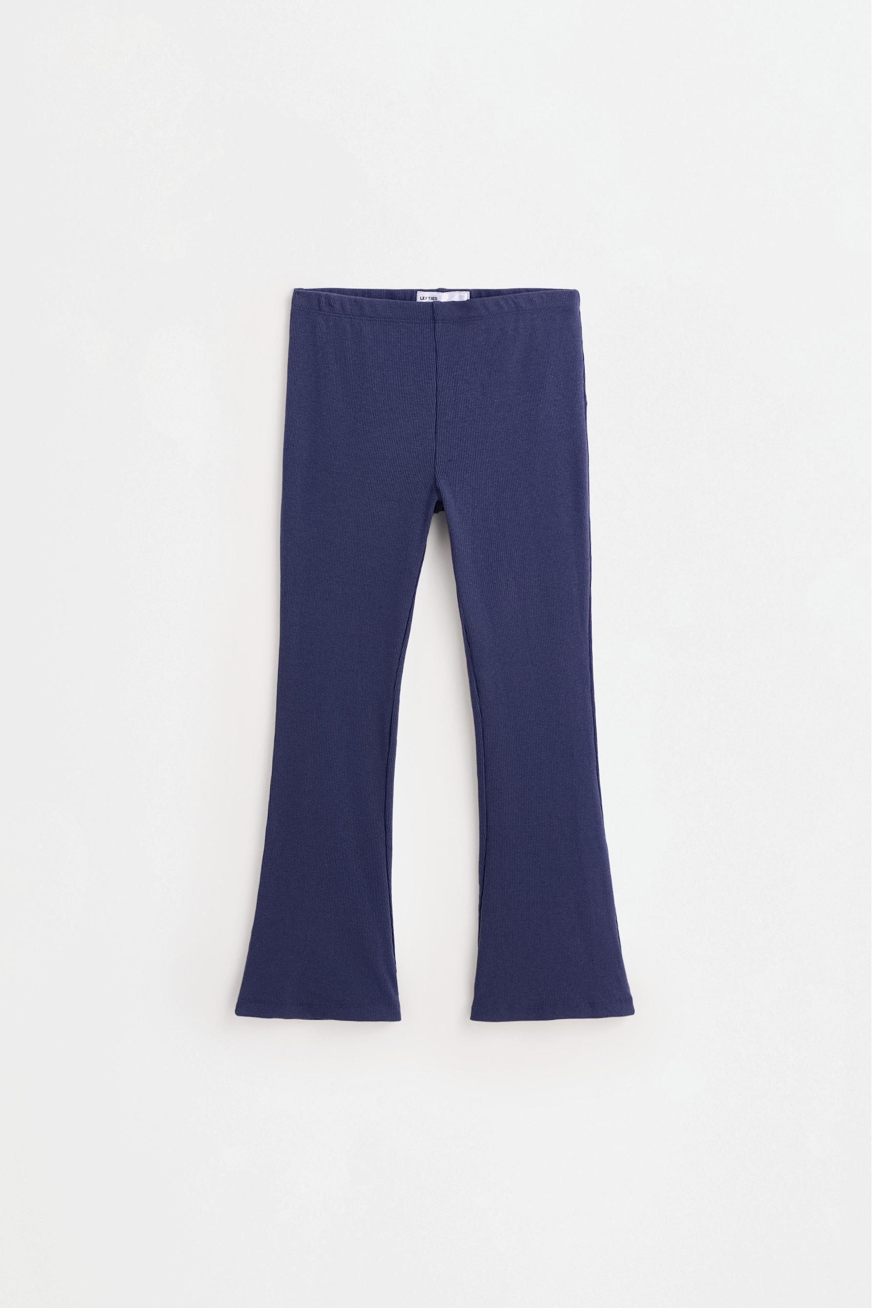 Sweatshirt and bell bottom leggings set — ECRU