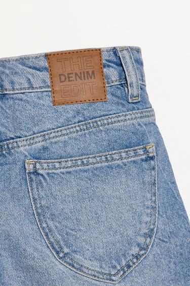 Frayed denim shorts — PALE BLUE 4