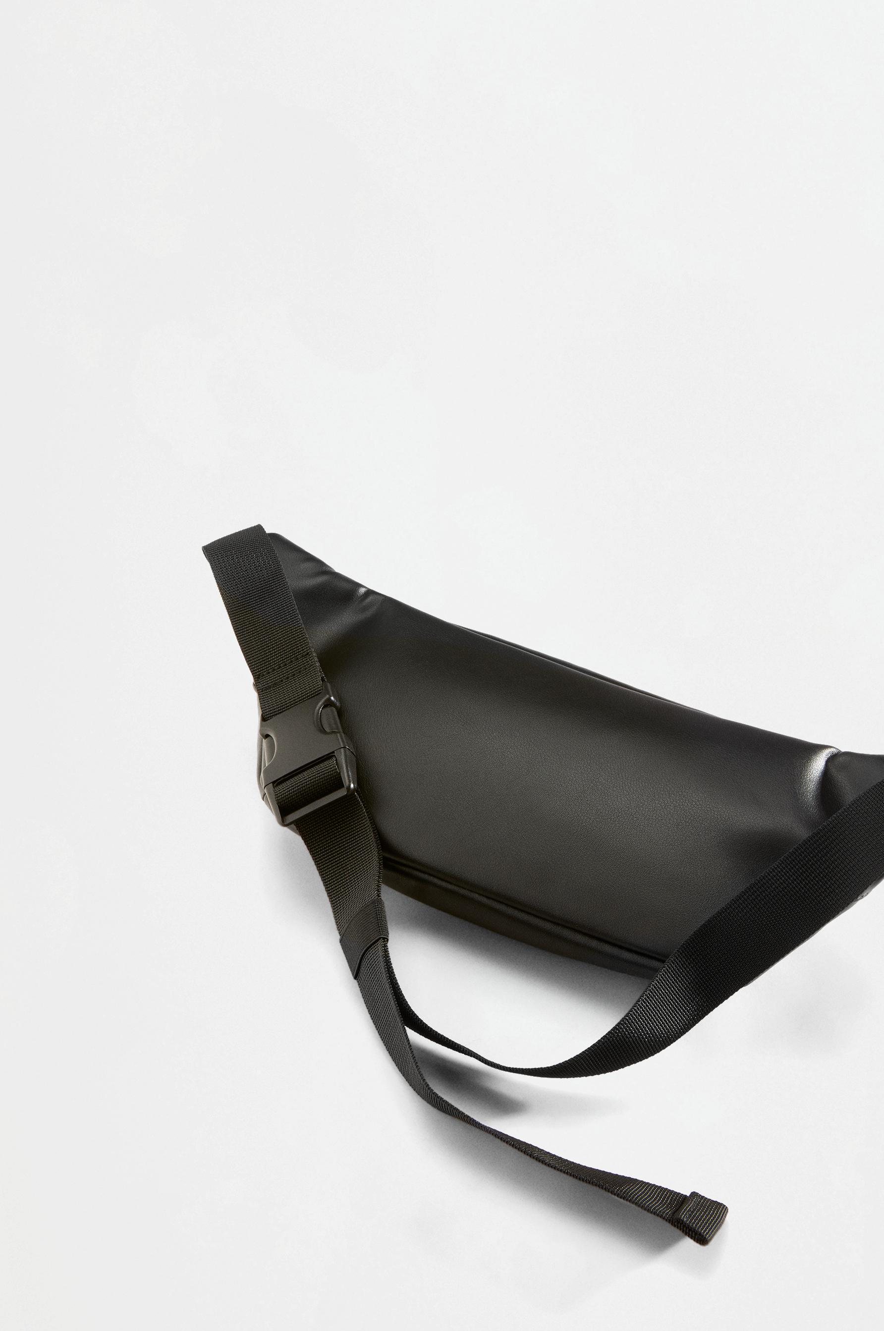 Logo belt bag — BLACK