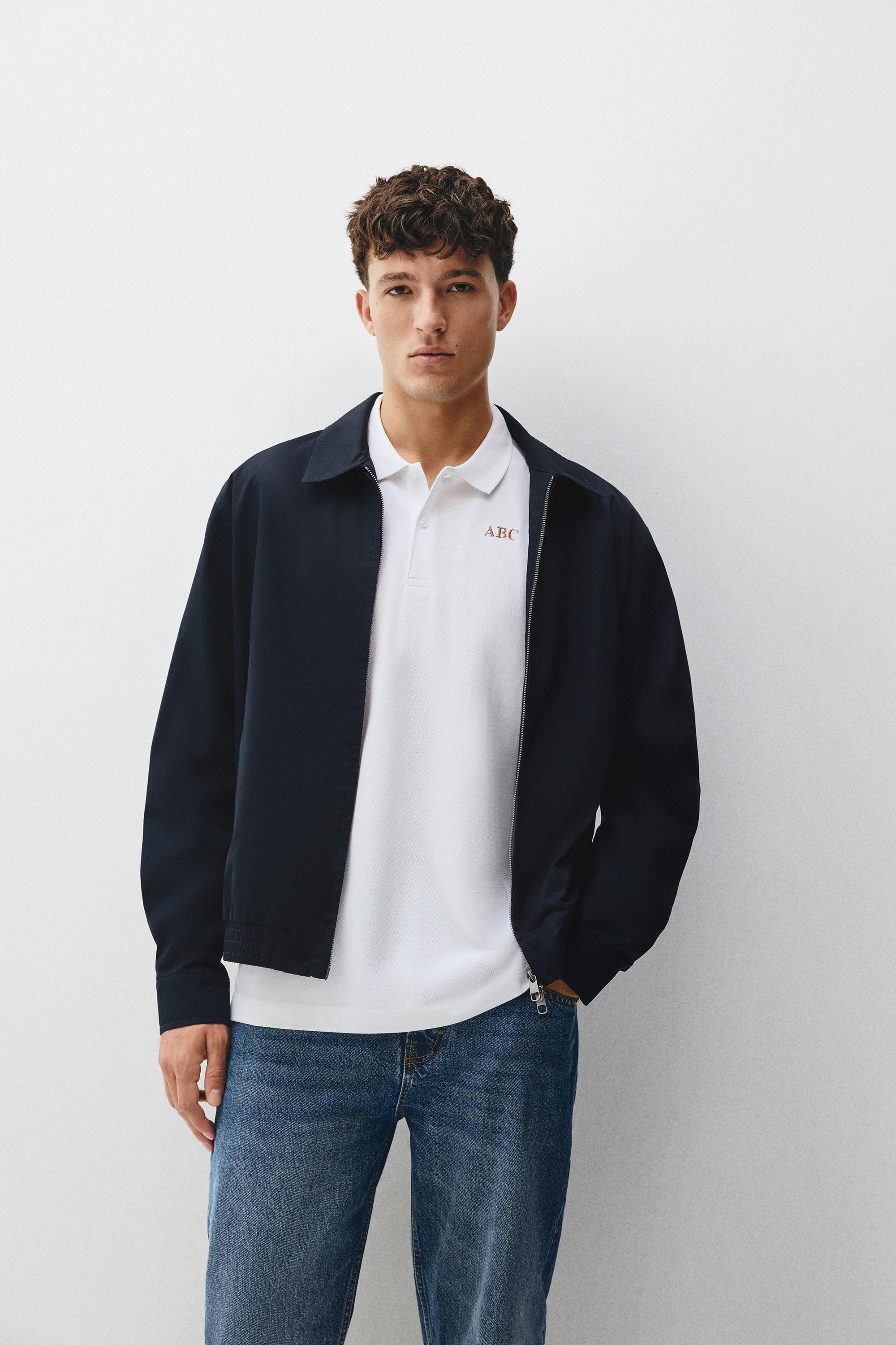 Basic polo shirt — WHITE
