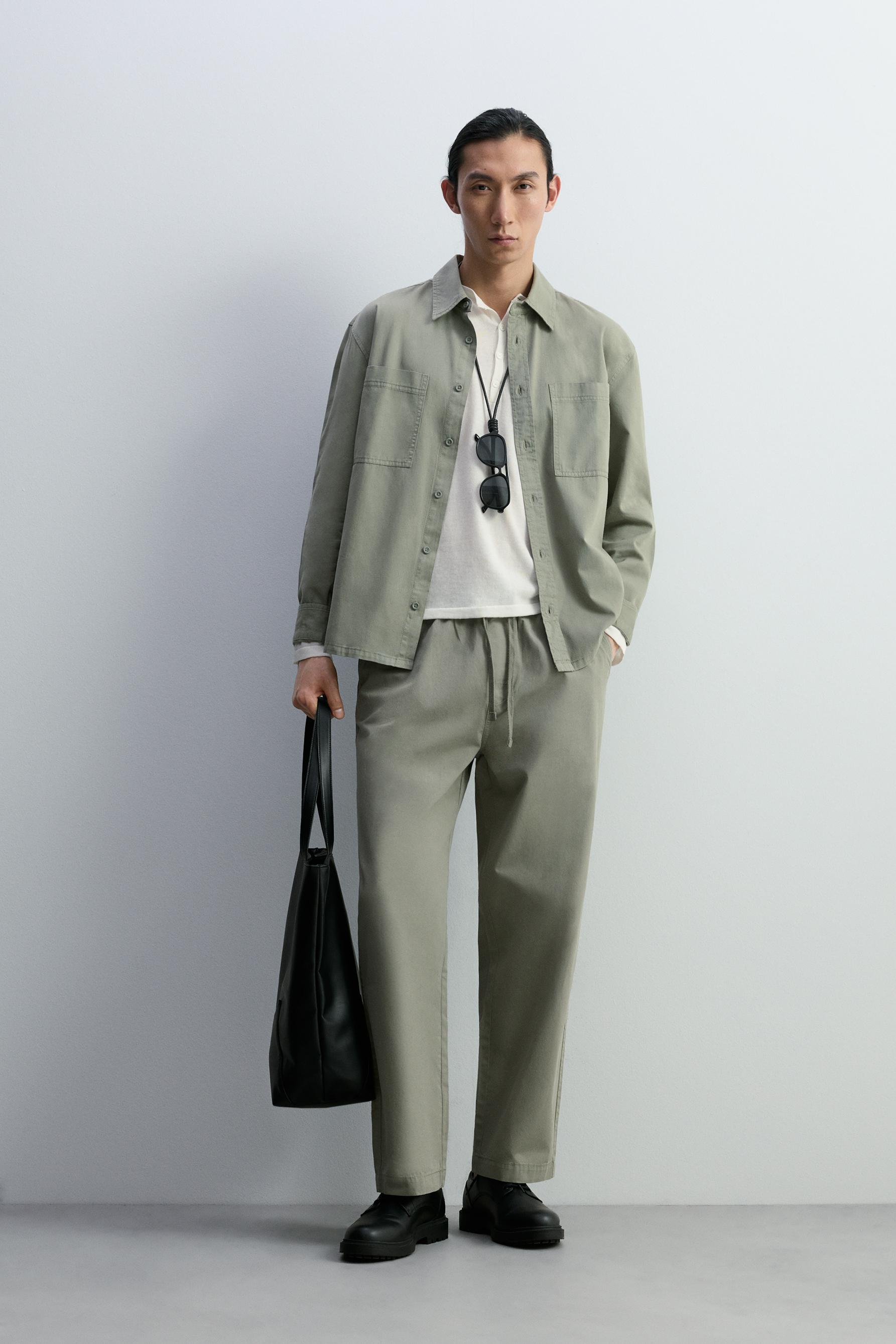 Pantalón jogger twill relaxed