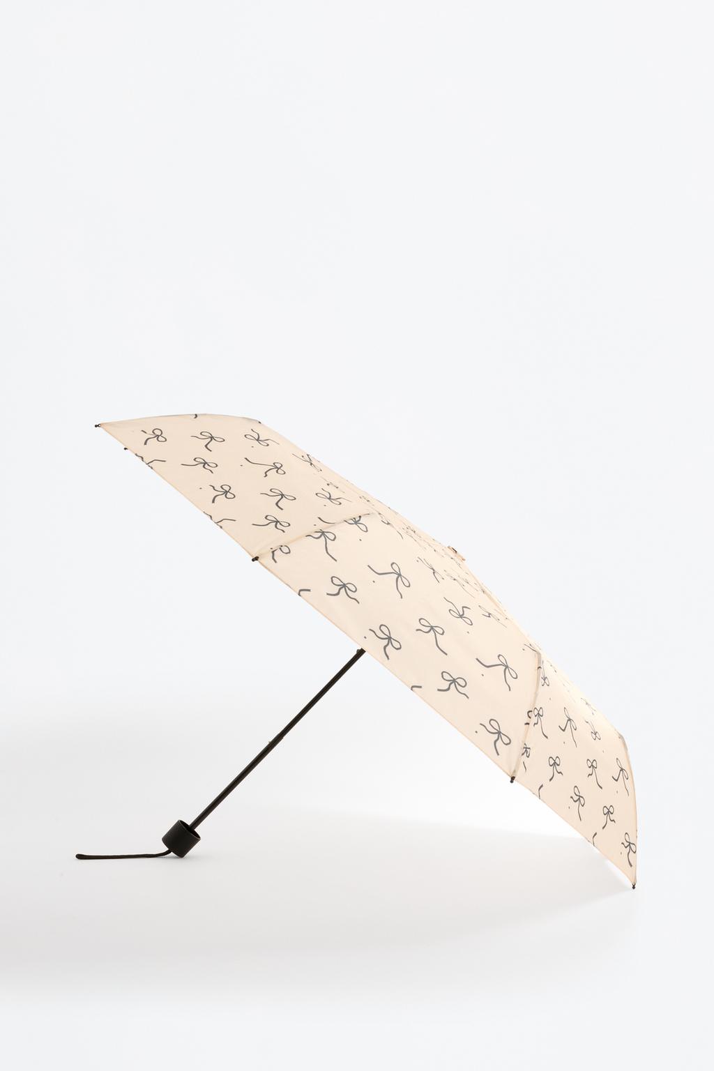 Bow print umbrella