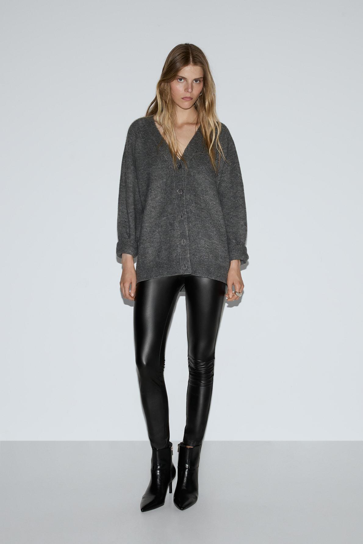 Leggings efeito polipele