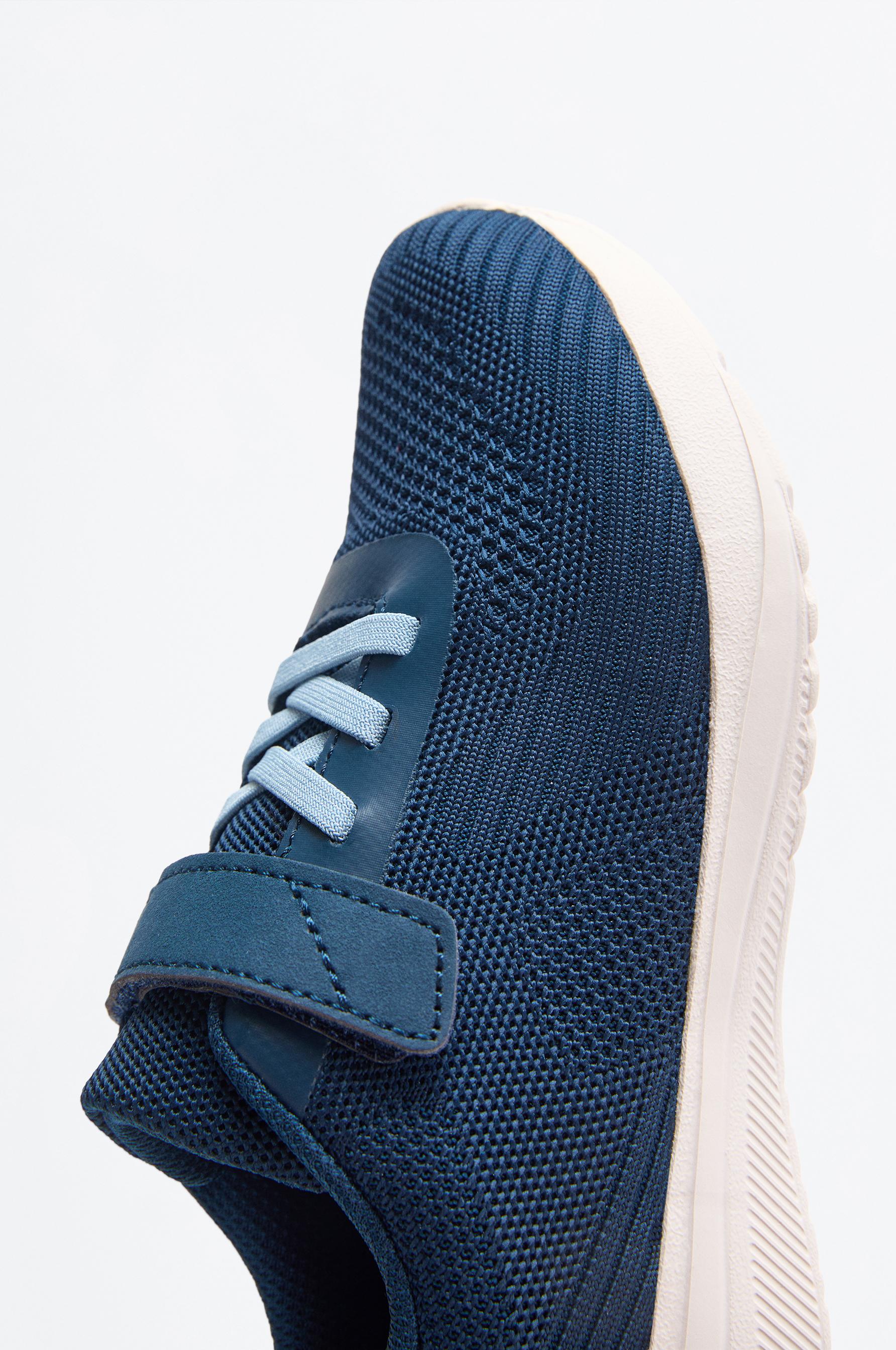 Woven sports shoes — NAVY BLUE