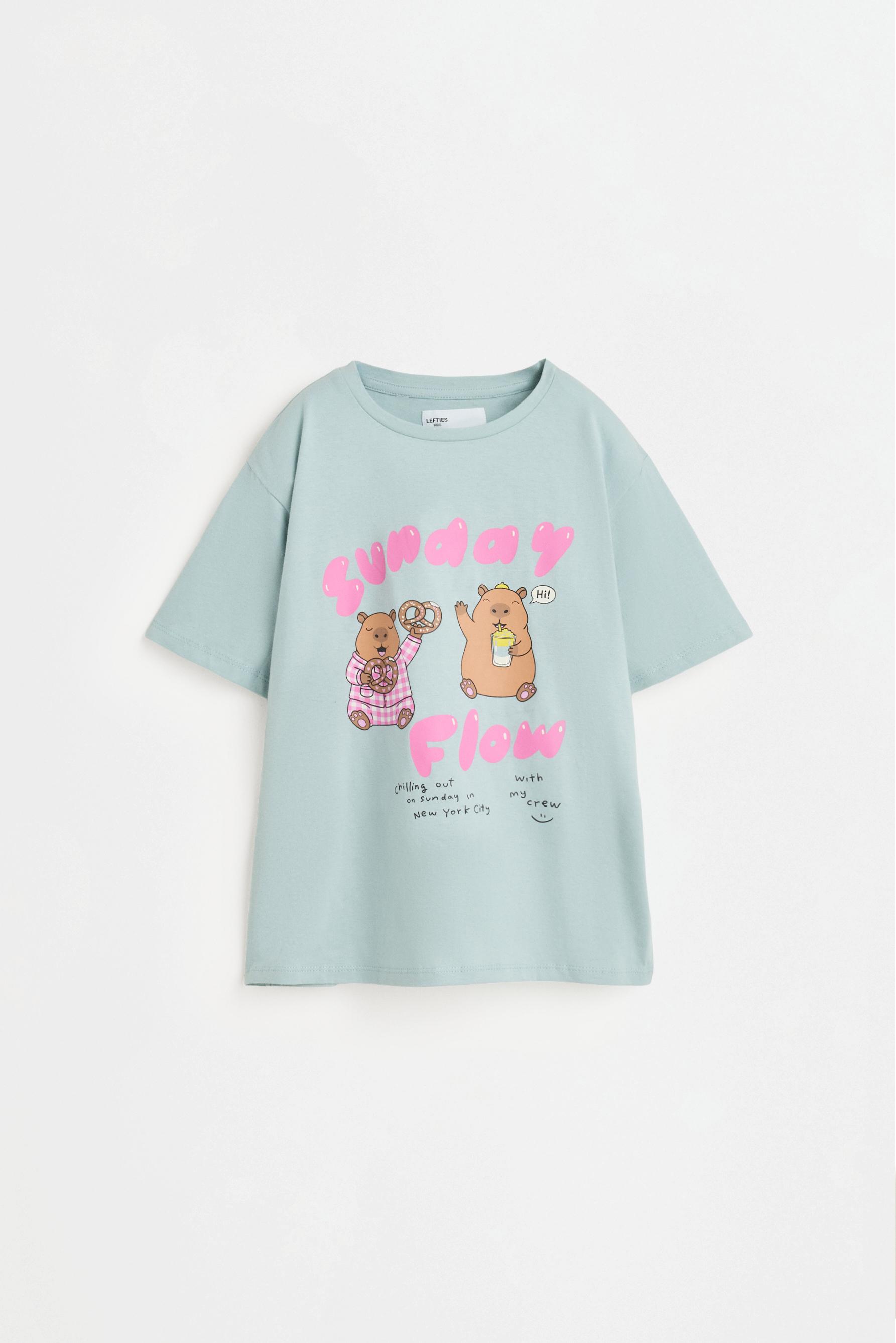 Printed pyjamas — WATER GREEN