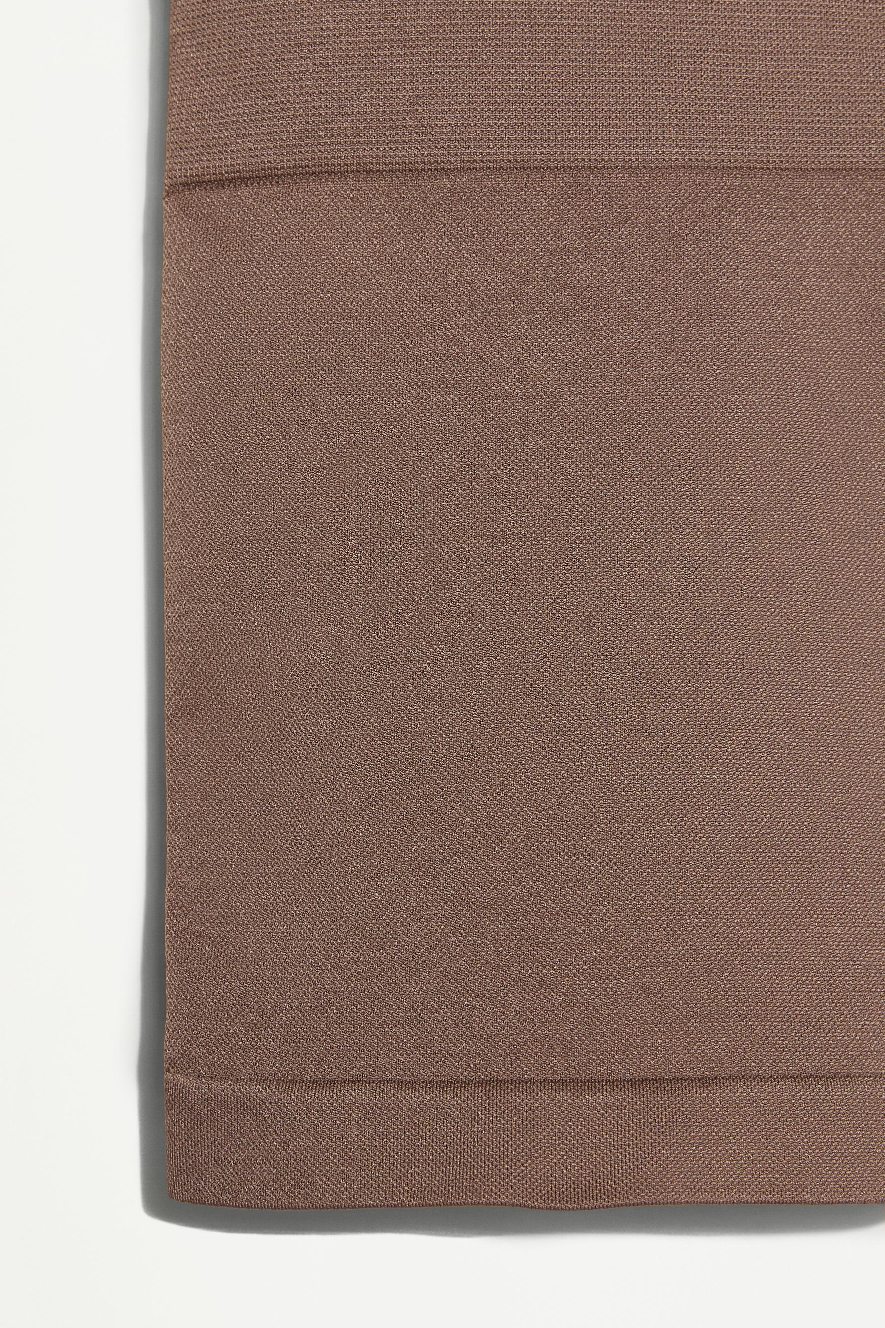 Seamless shapewear shorts — MINK