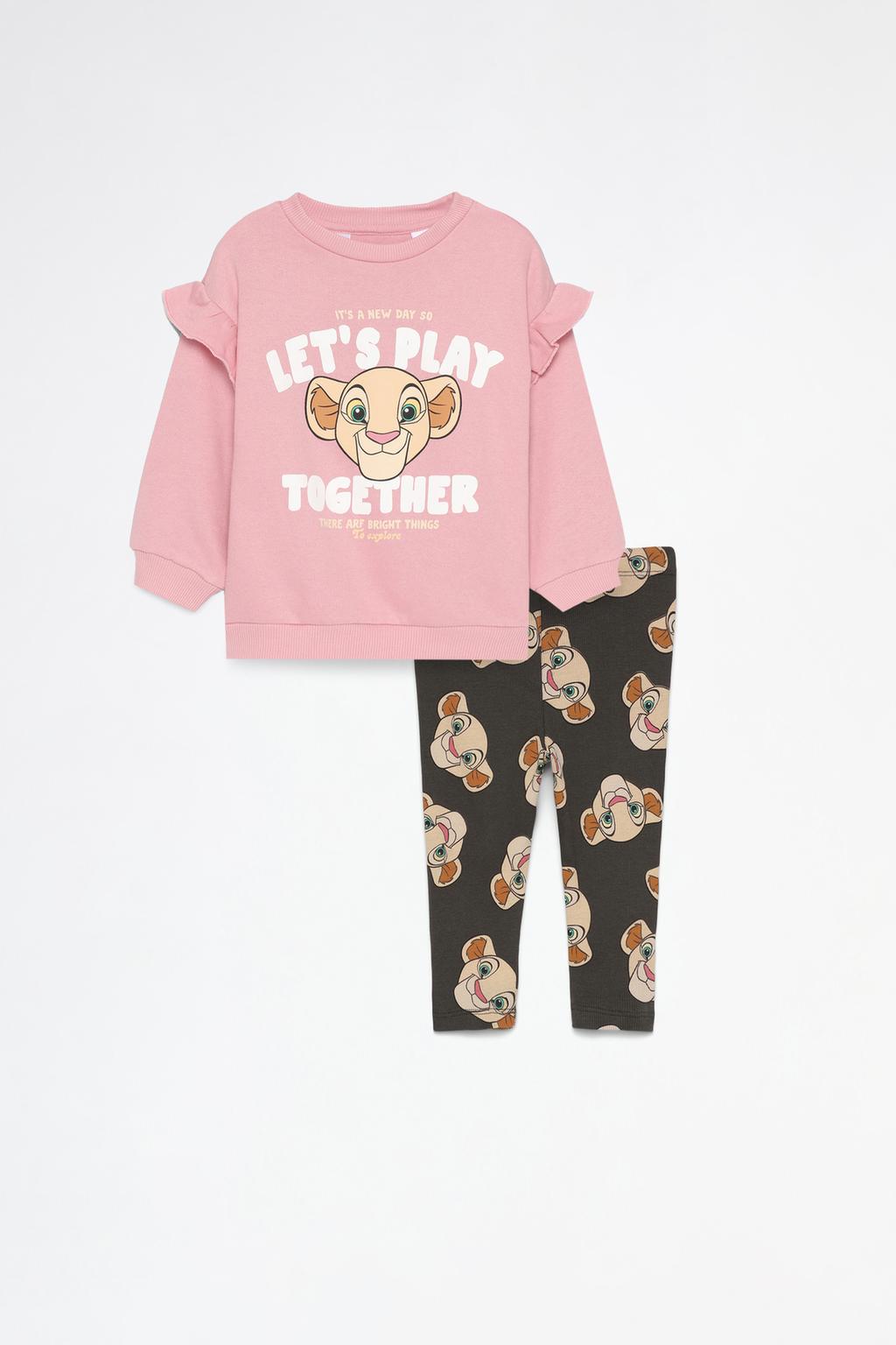 The Lion King ©Disney leggings ruffled tracksuit with leggings