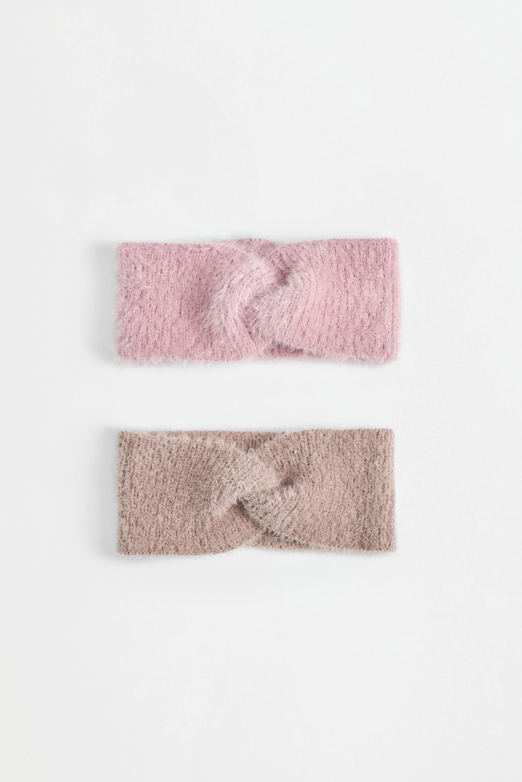 Diademas nudo punto pelito (Pack 2)