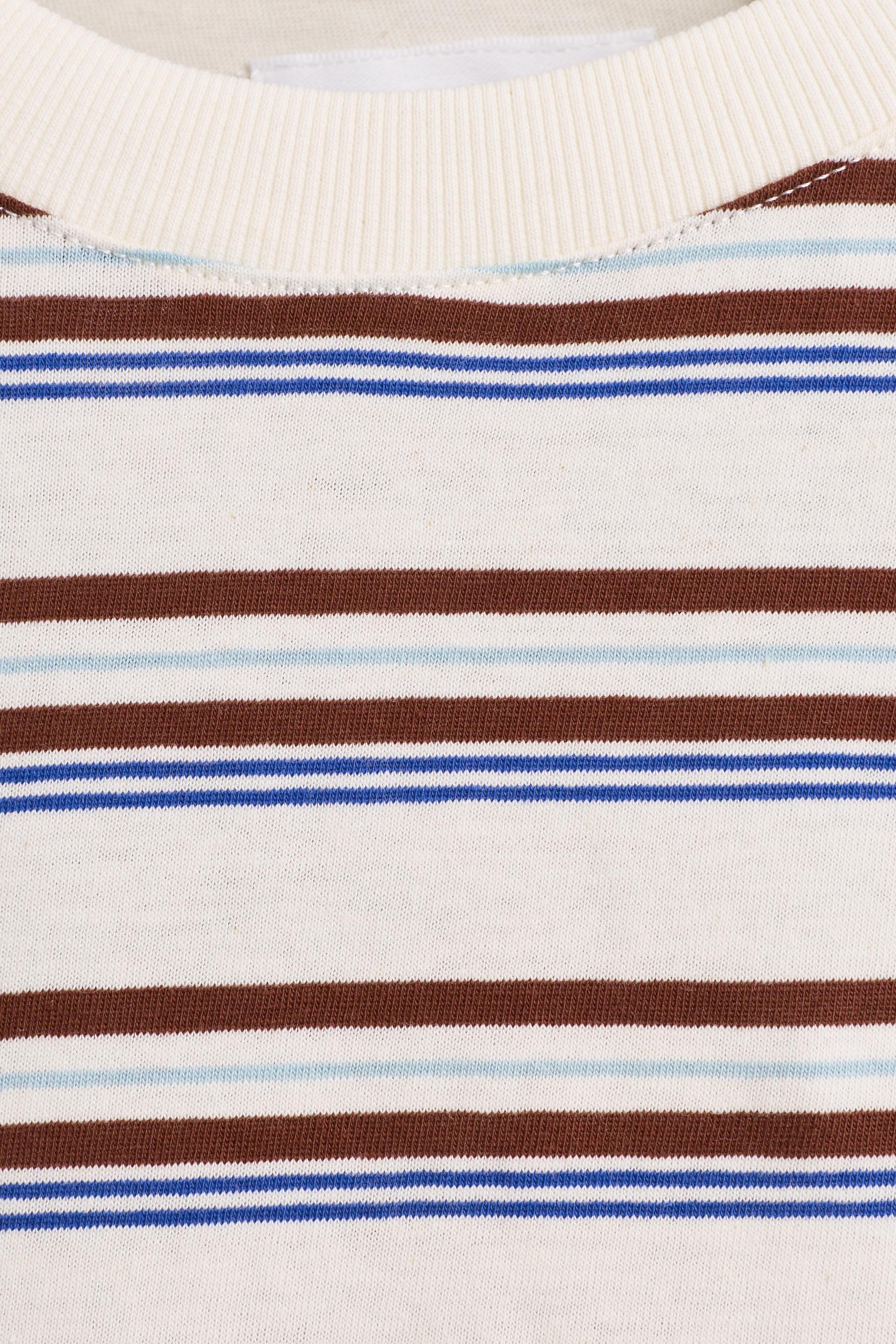 Striped T-shirt — ECRU