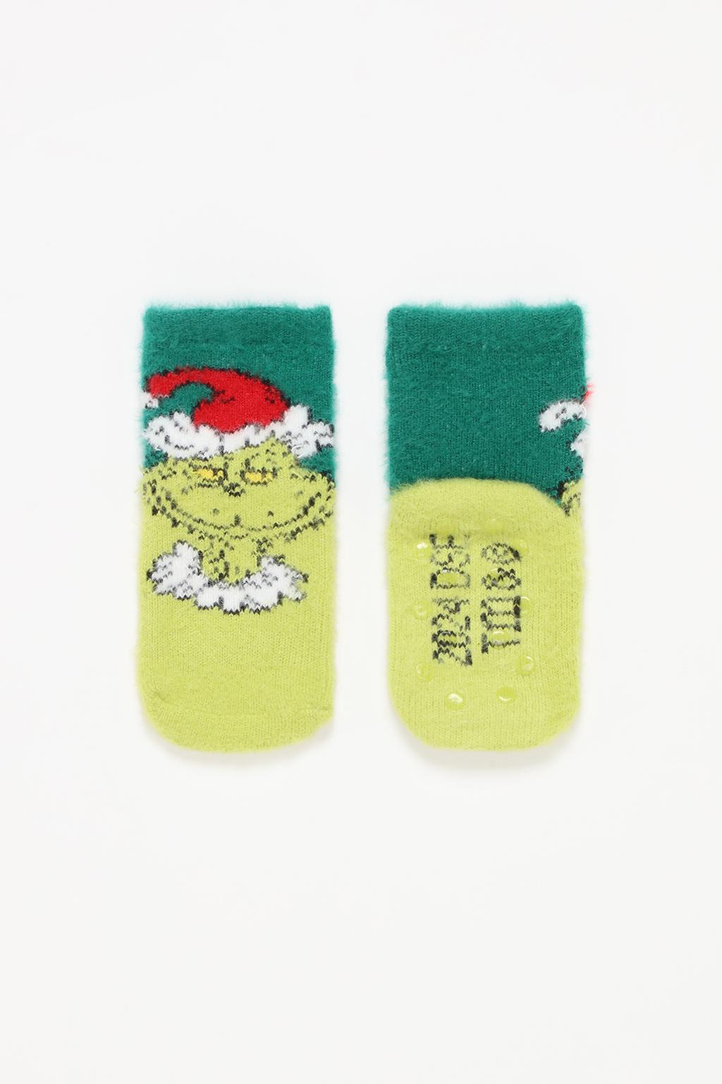 Bebé | Calcetines pelito El Grinch TM & © 2024 DSE