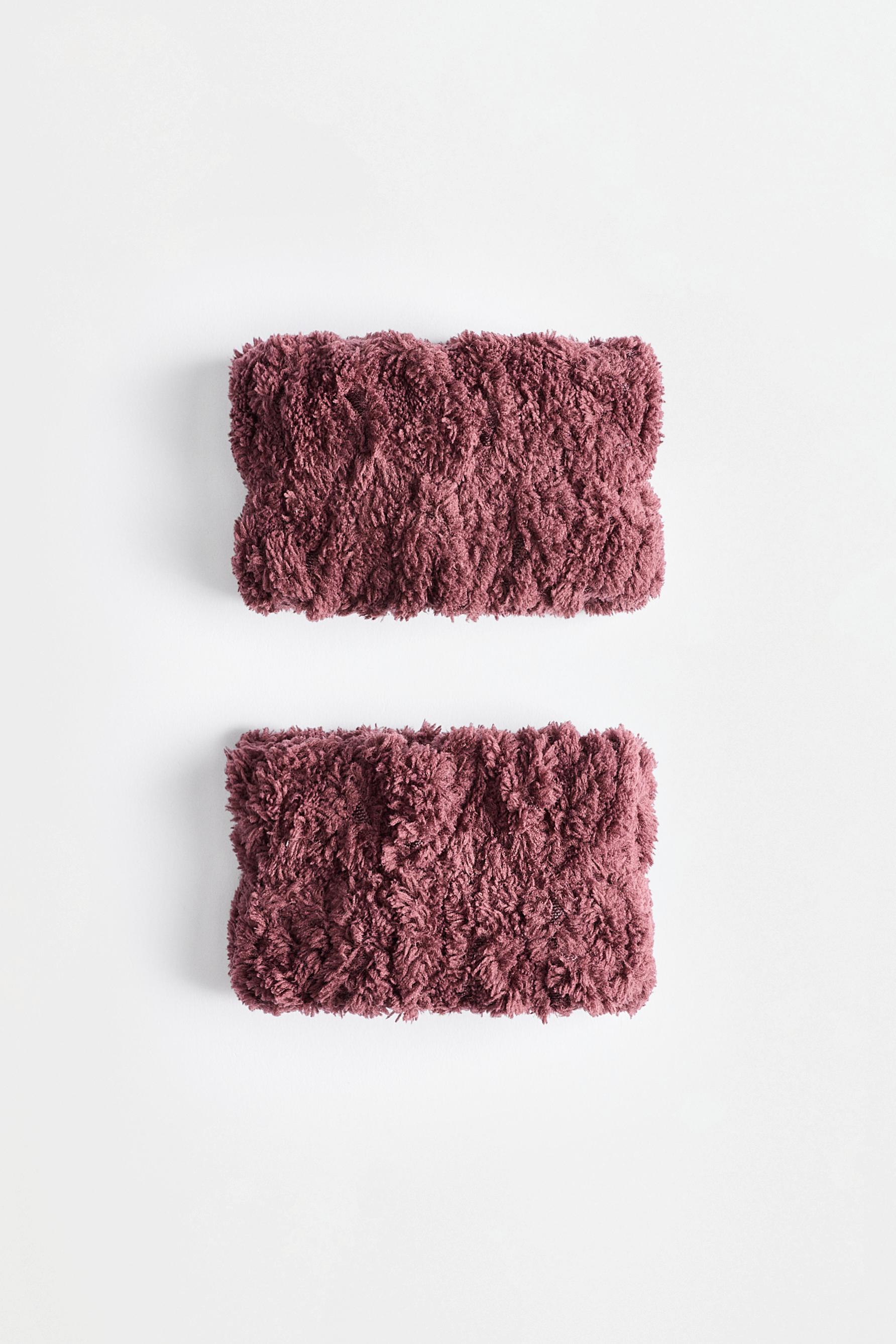 Towel wristbands (2-pack) — BROWN