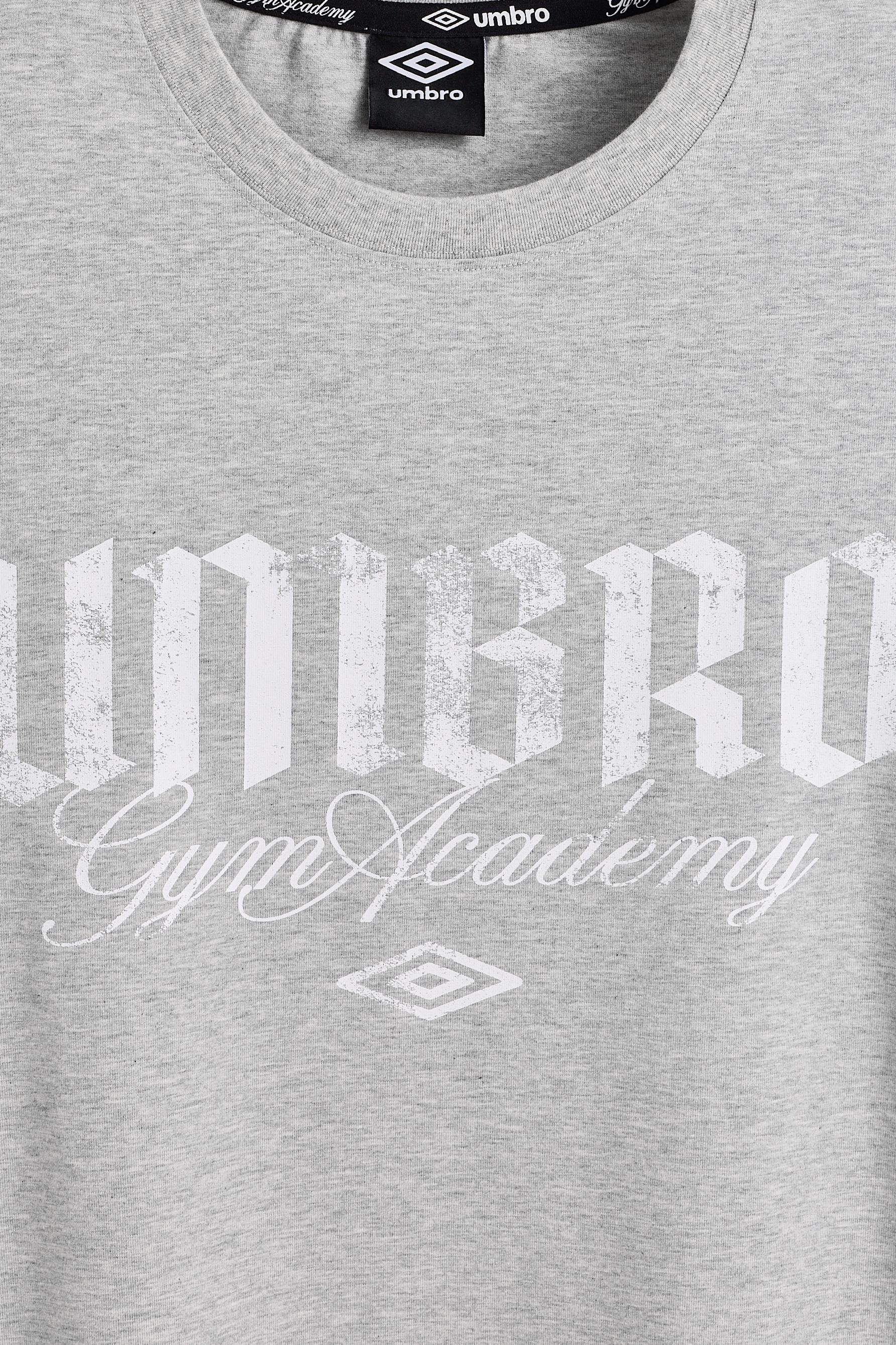 Umbro x Lefties T-shirt — GREY MARL