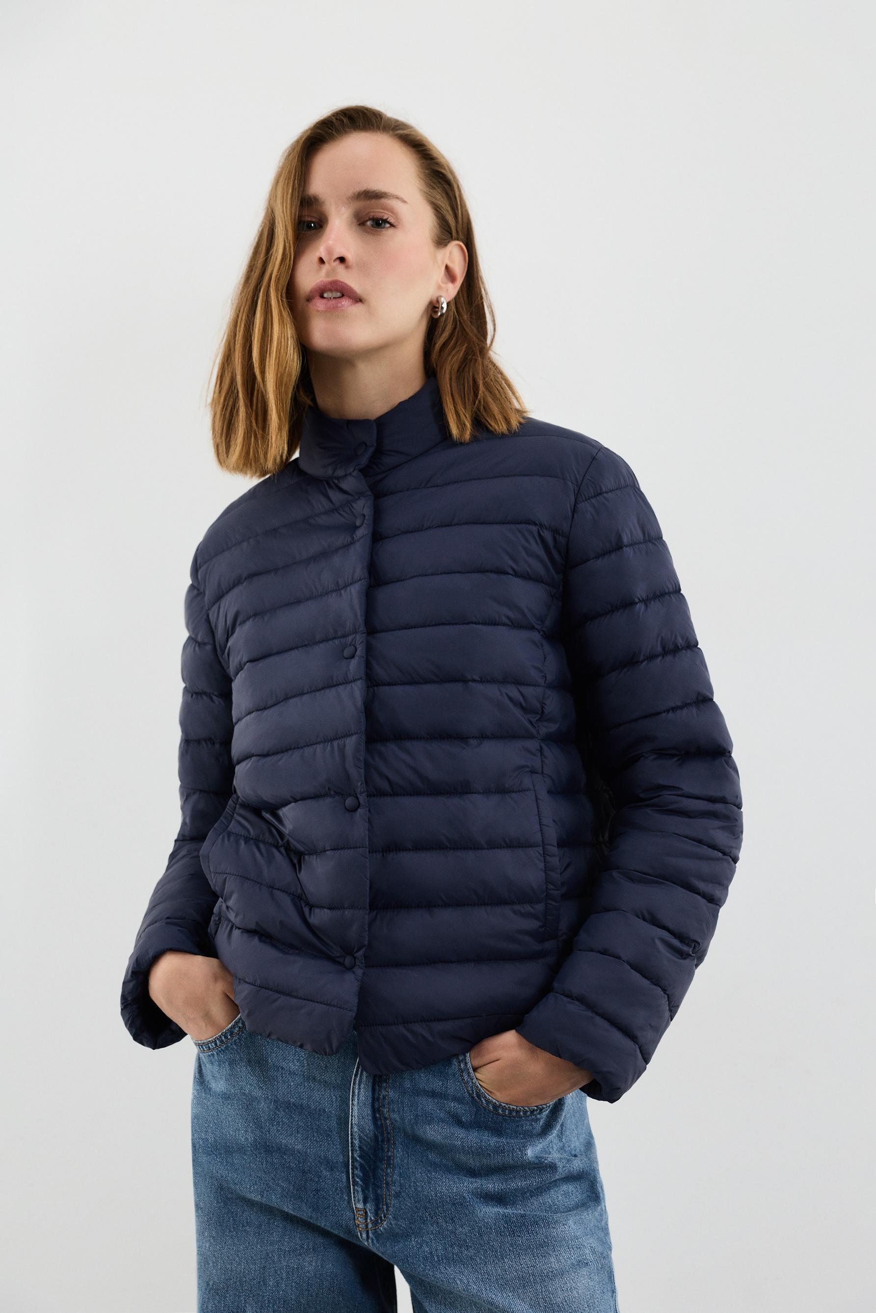 Lightweight quilted jacket — DARK NAVY