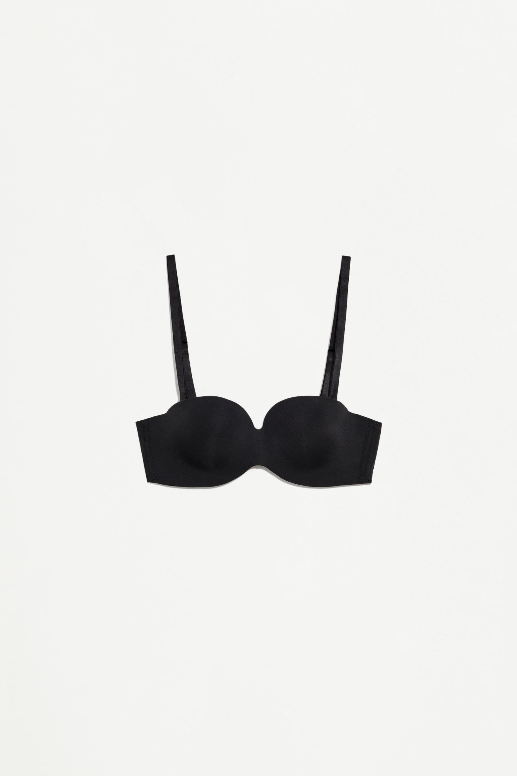 Bandeau bra — BLACK