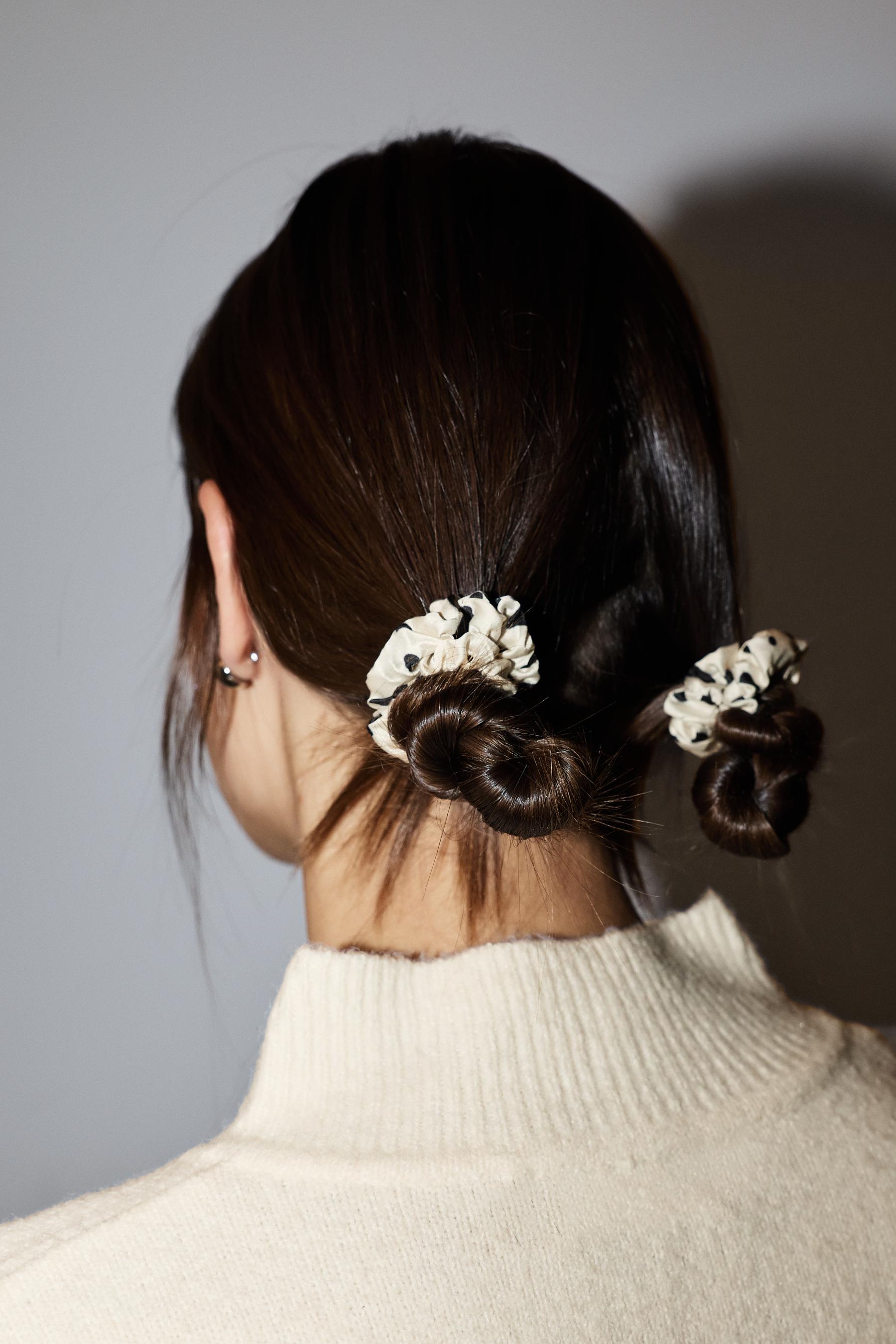 Pack 6 scrunchies combinados