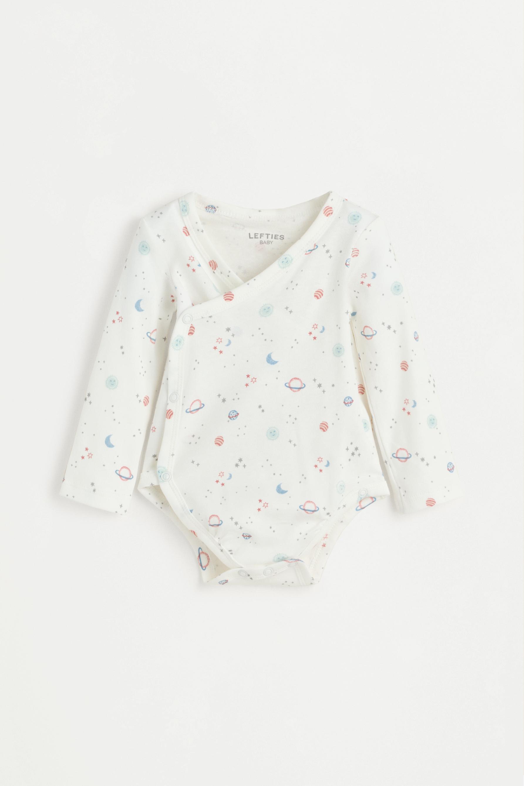 Interlock bodysuit, footed leggings and hat set — WATER GREEN
