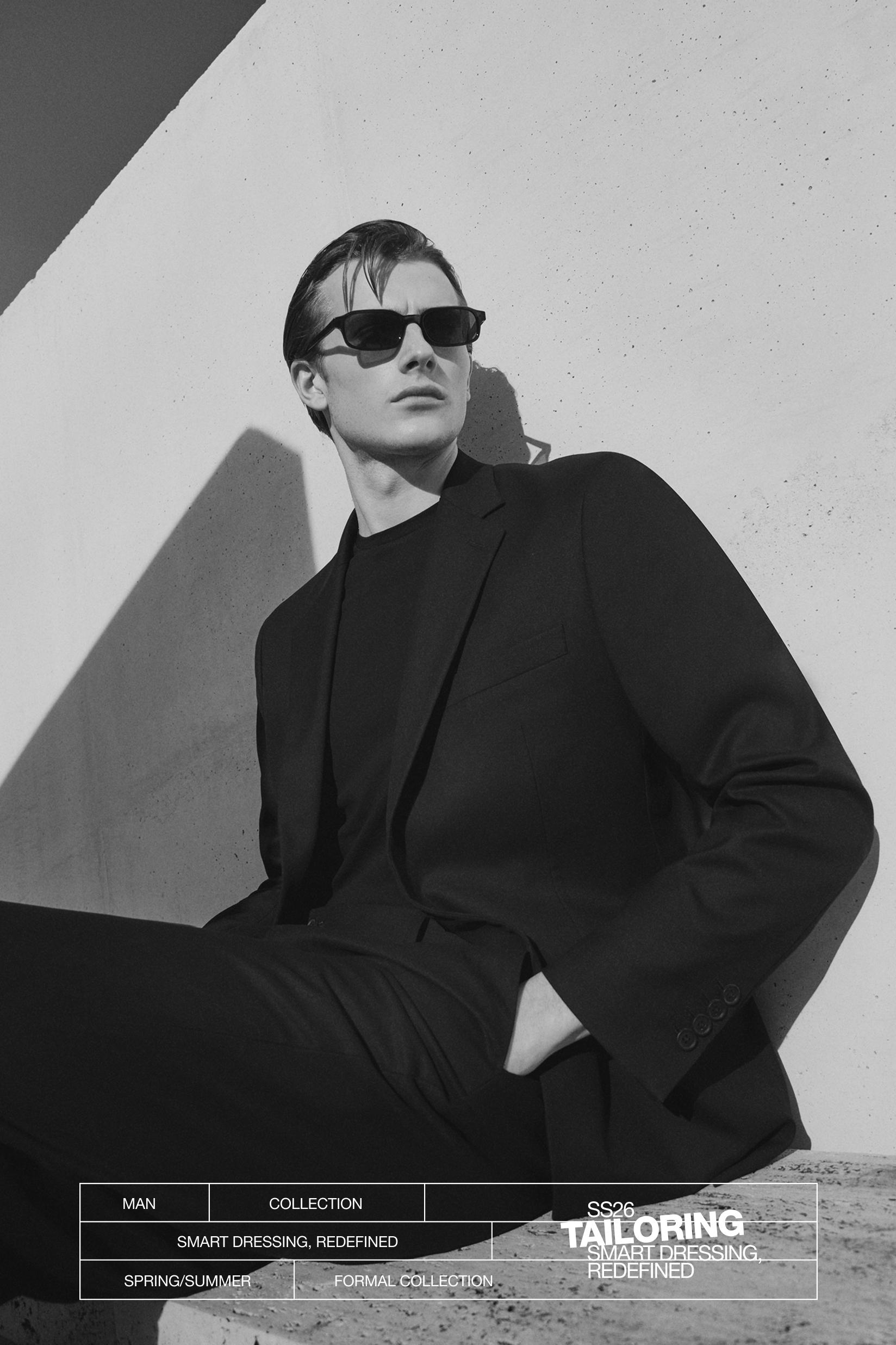 Suit blazer — BLACK