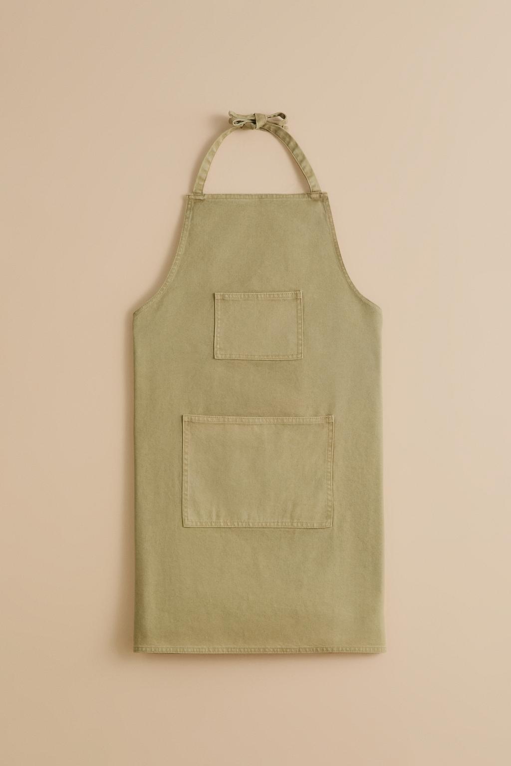Davantal denim 83,5 x 70 cm