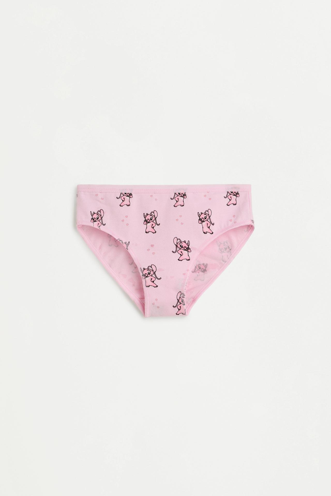 Stitch & Angel ©Disney Briefs (5-Pack) — WHITE/SKY BLUE