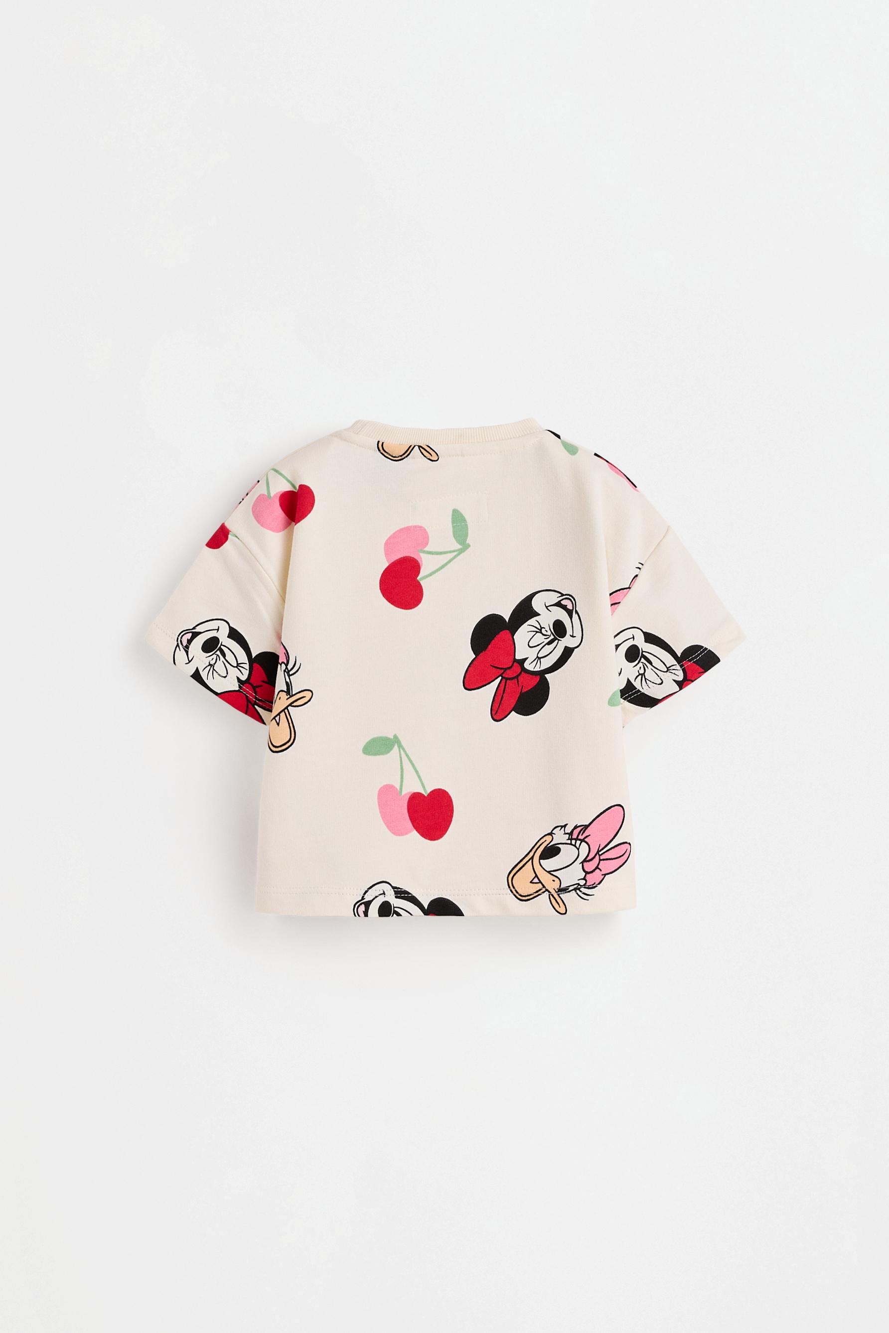 Minnie Mouse ©Disney T-shirt and jogger set — ECRU