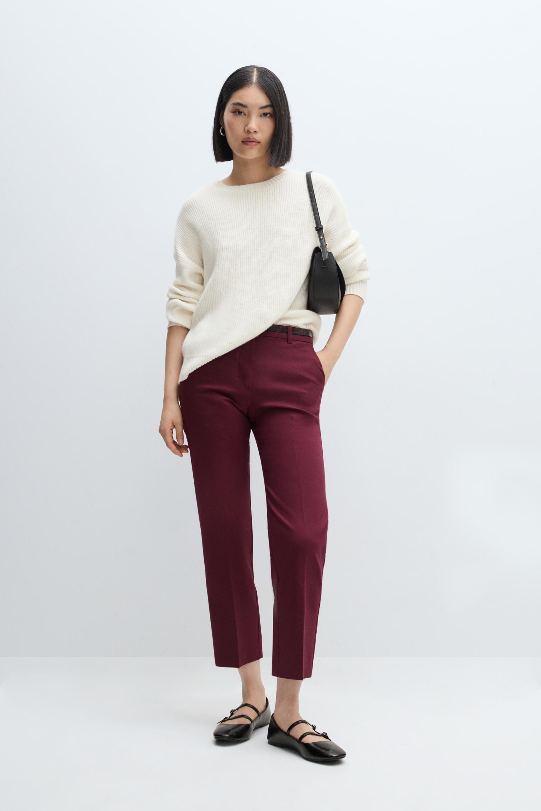 Pantalón chino cinturón