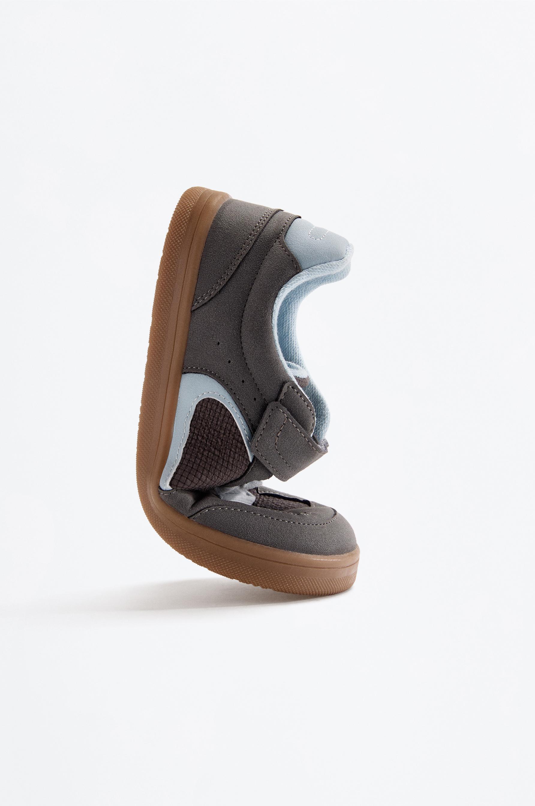 COMBINED BAREFOOT SLIPPER — GREY