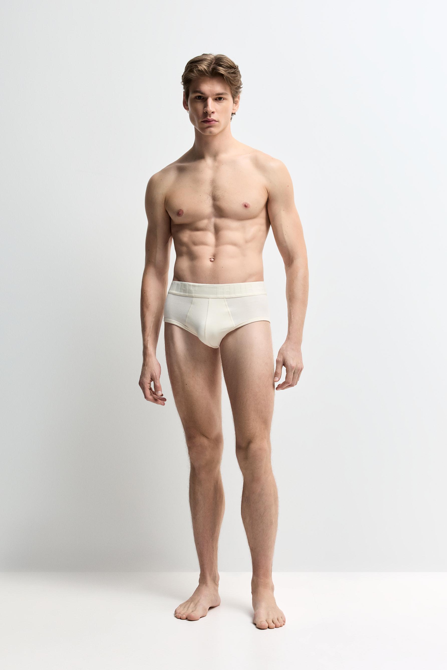 Calzoncillos slips texto (Pack 5)