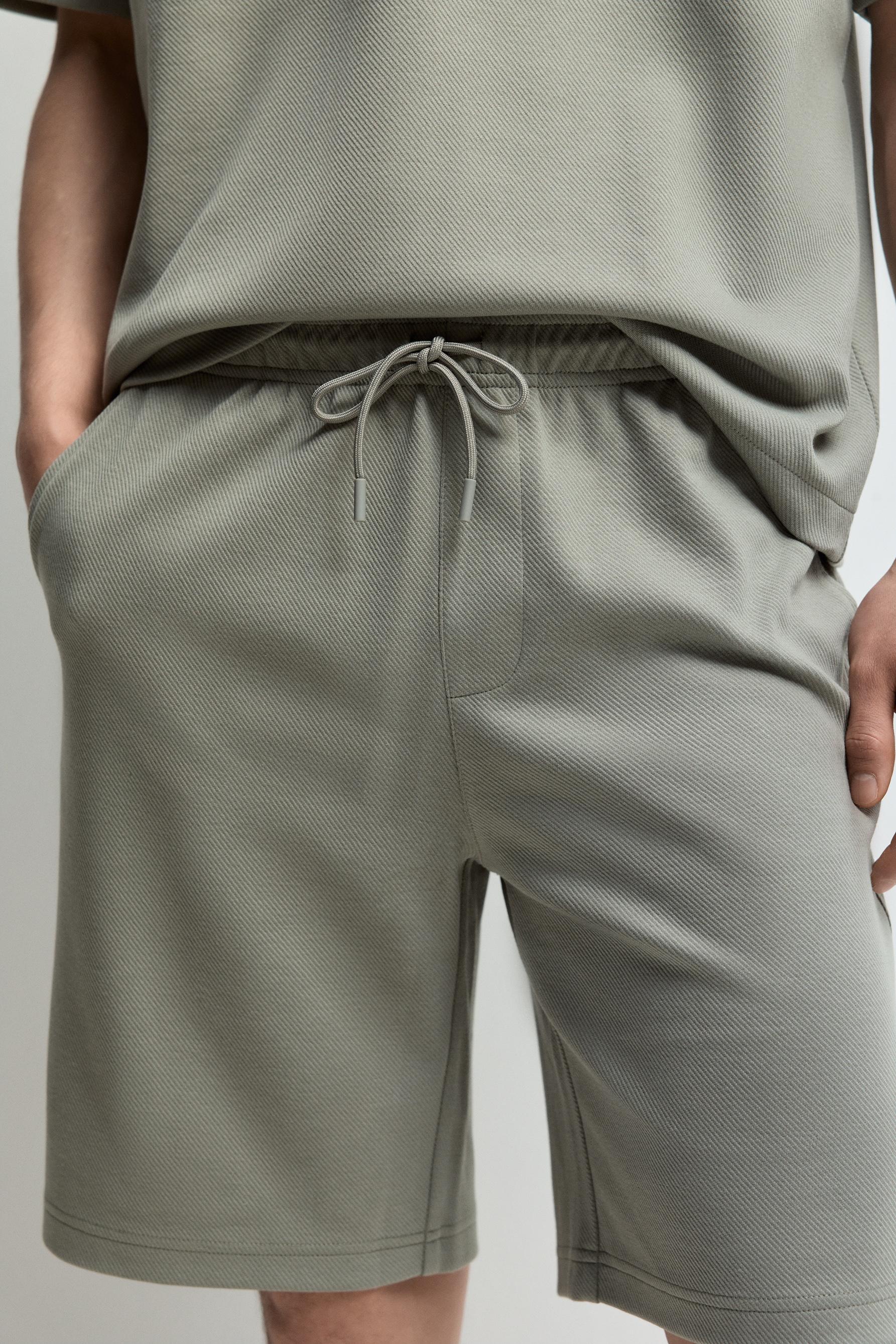 Jogger Bermuda shorts — GREEN