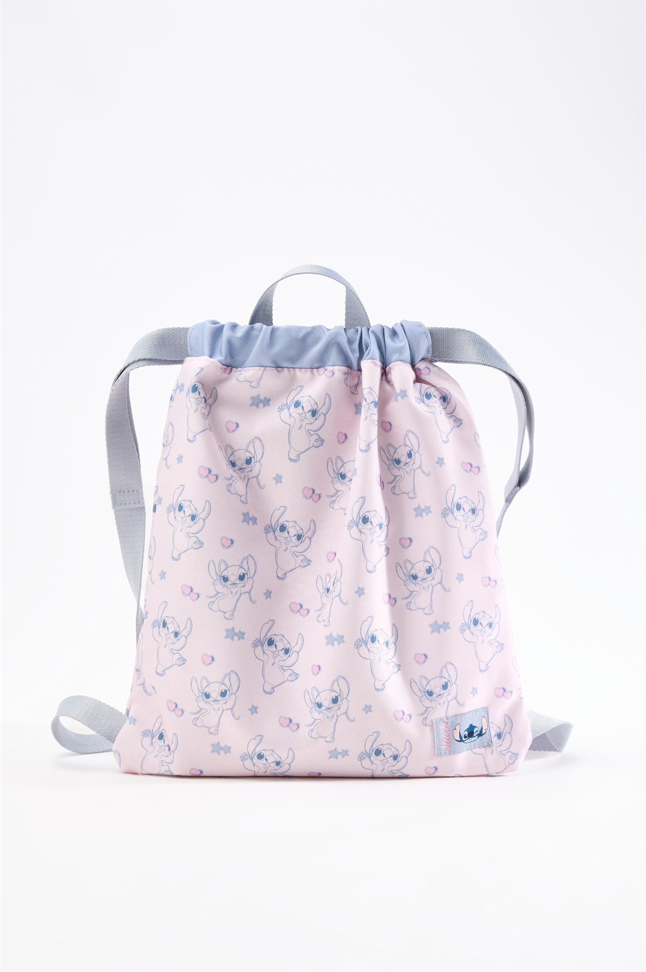 Stitch ©Disney Pop Drawstring Backpack — PALE PINK