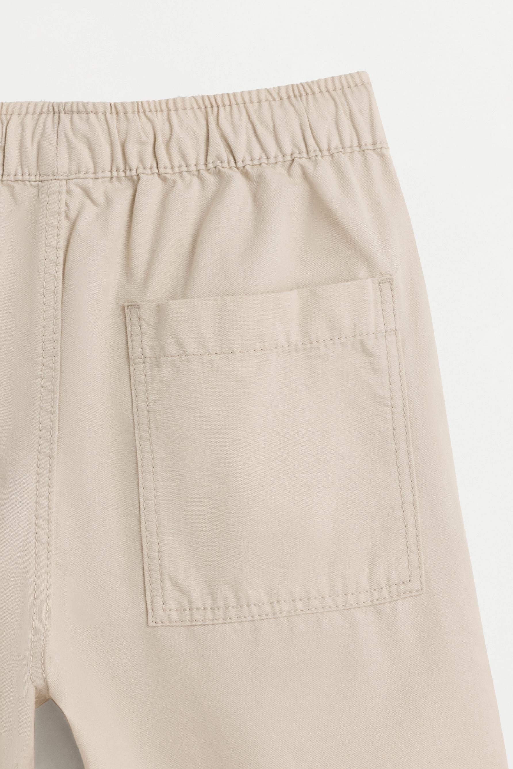 Bermuda jogger shorts — GREY