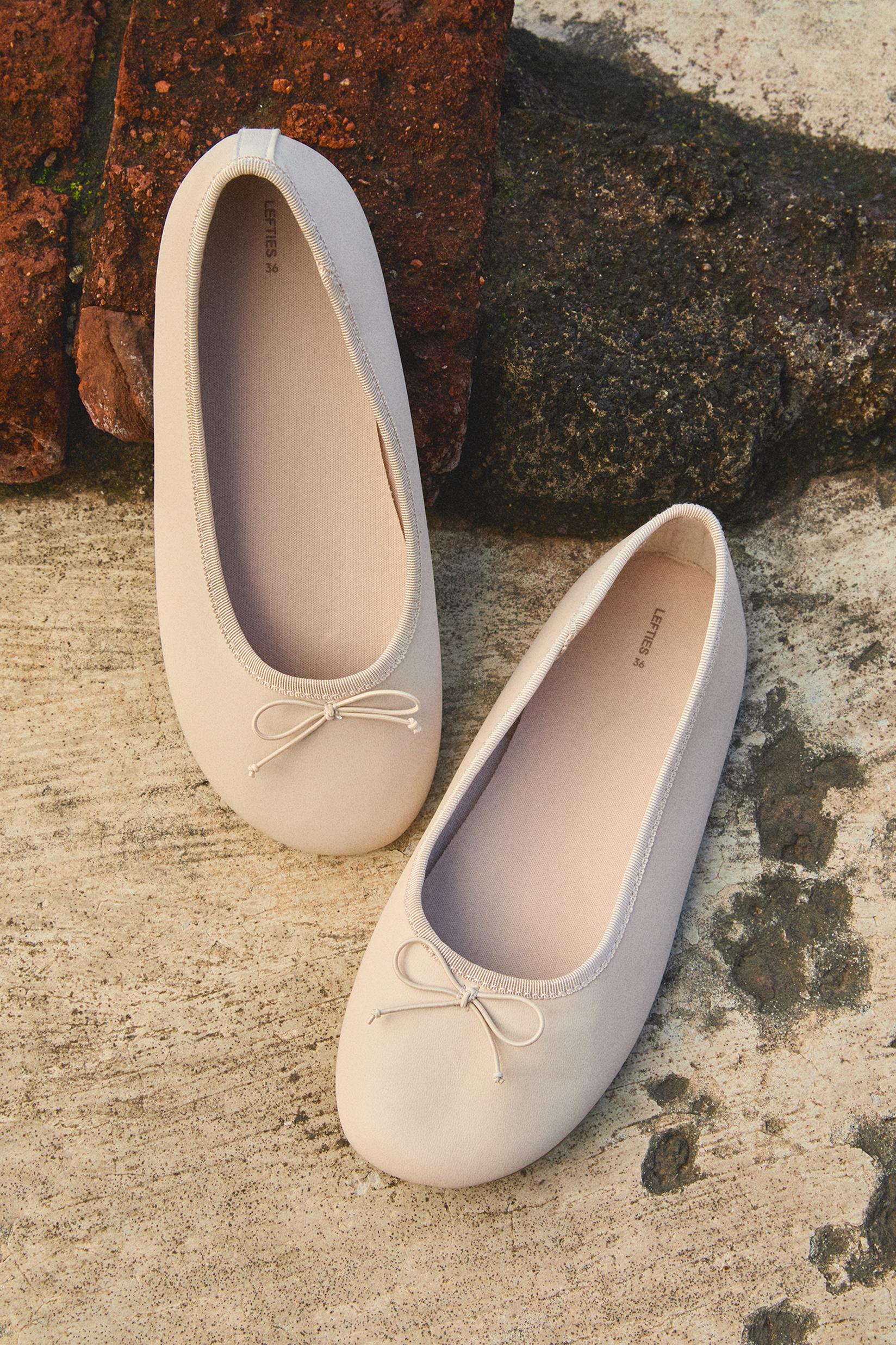 Lefties Bej Lefties Barefoot kurdeleli babet